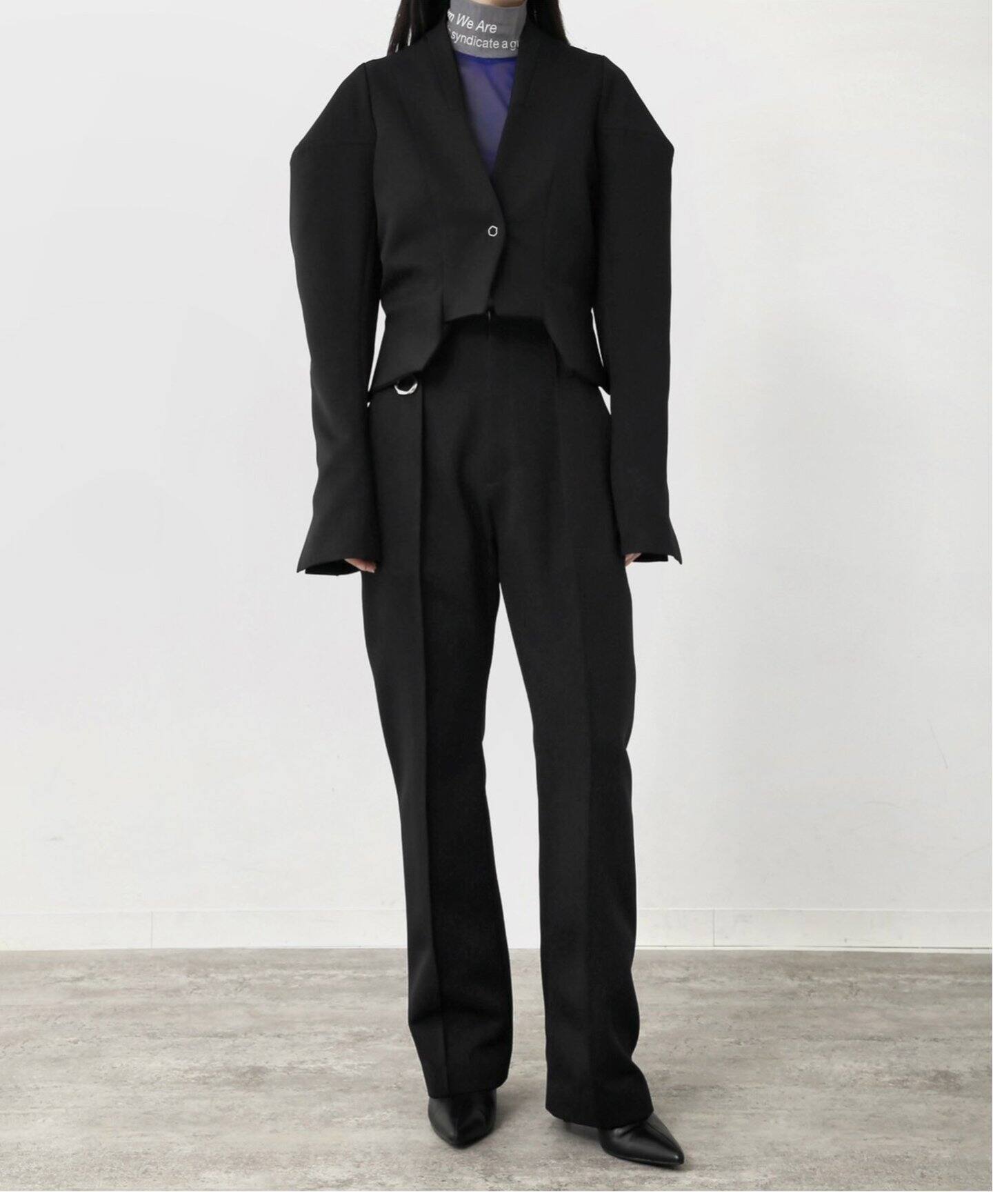 YOHEI OHNO / ヨウヘイオオノ】tel aviv short jacket（テーラード 