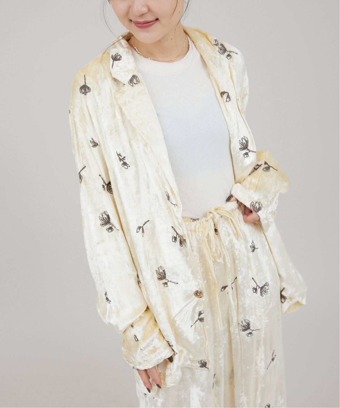 TODAYFUL / トゥデイフル Embroidery Velour Jacket（その他ジャケット 