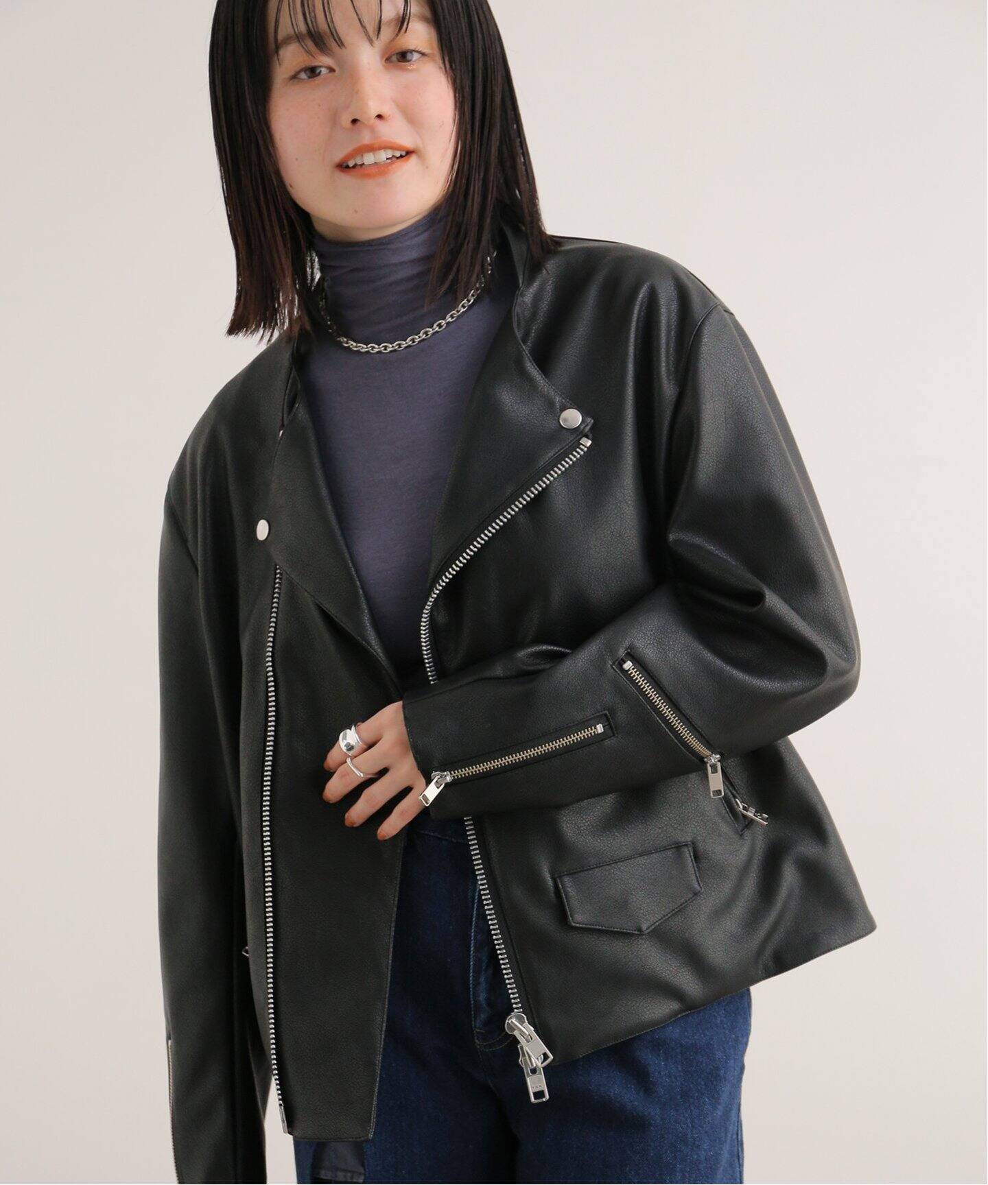 完売】NOMA t.d.× Needlesライダースジャケット サイズ2 （【limited 