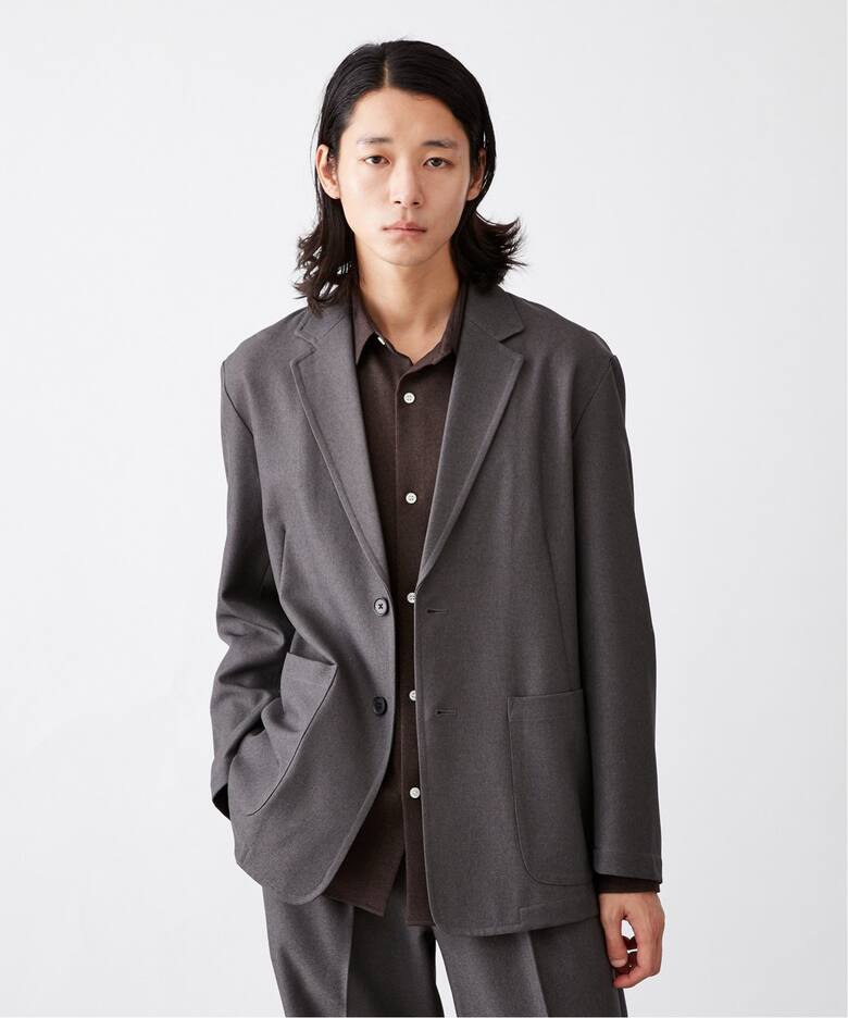 セットアップ 2点セット】WOOLLIKE LAIDBACK SUITS（スーツ 