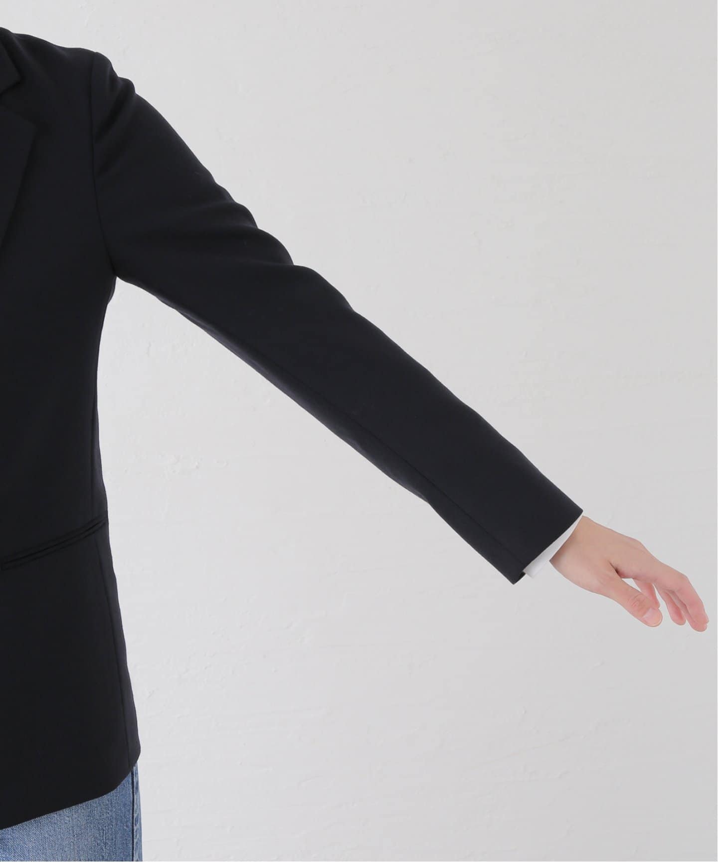 ウーステッド ダブルブレストジャケット（テーラードジャケット