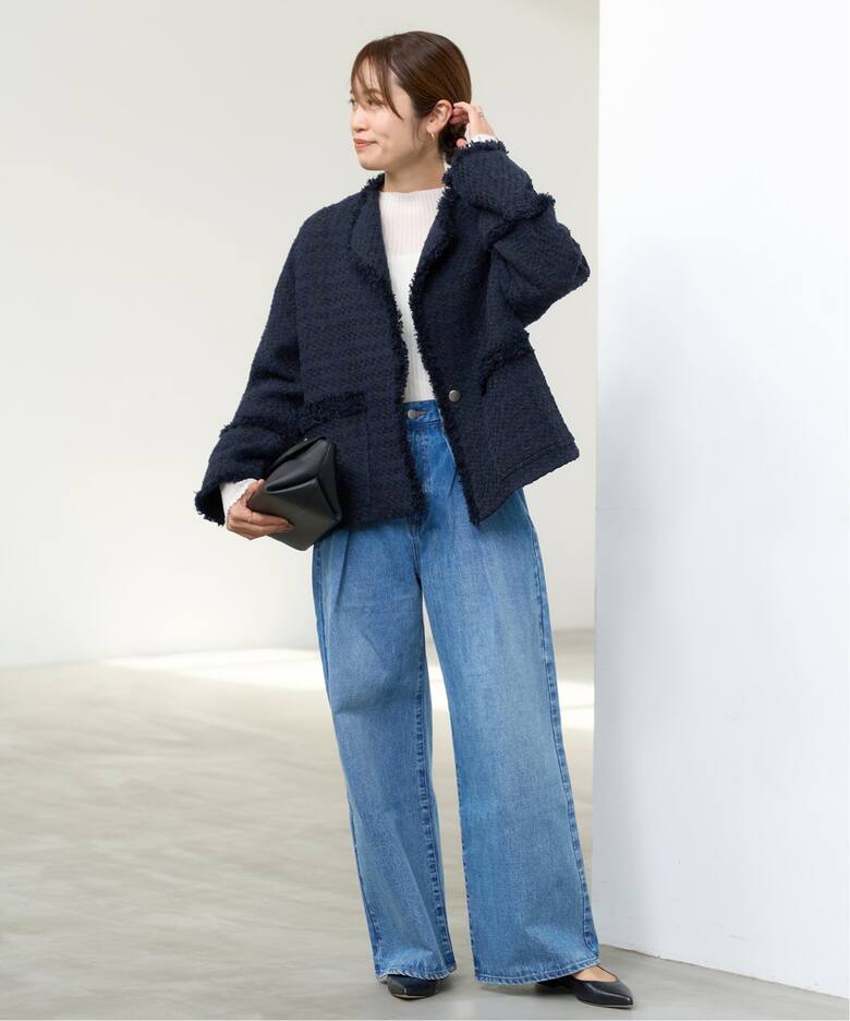 ＆NAVY ネイビーツイードジャケット（その他ジャケット・スーツ 