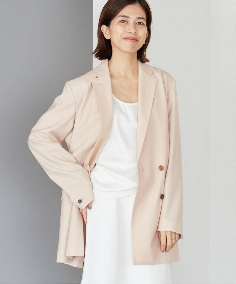ダブルブレストライトビッグジャケット（テーラードジャケット）｜IENA  