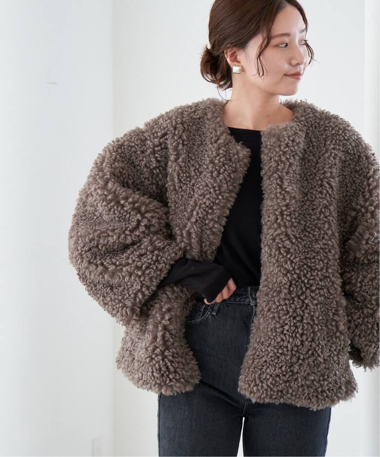 TISSAVEL ファーブルゾン（その他ブルゾン／アウター）｜IENA（イエナ  