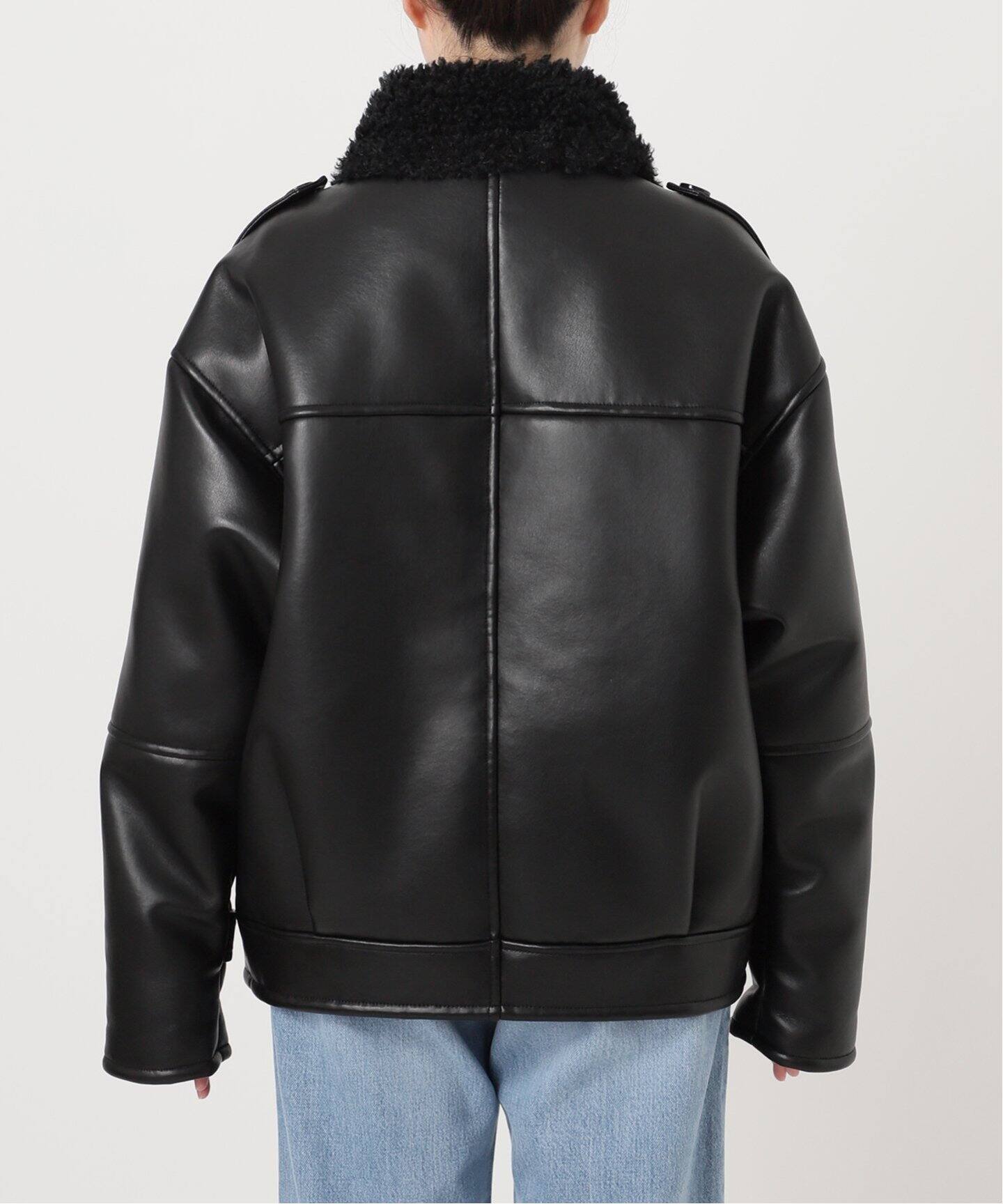 THE GARMENT/ザ ガーメント Brooklyn Aviator Jacket レザー