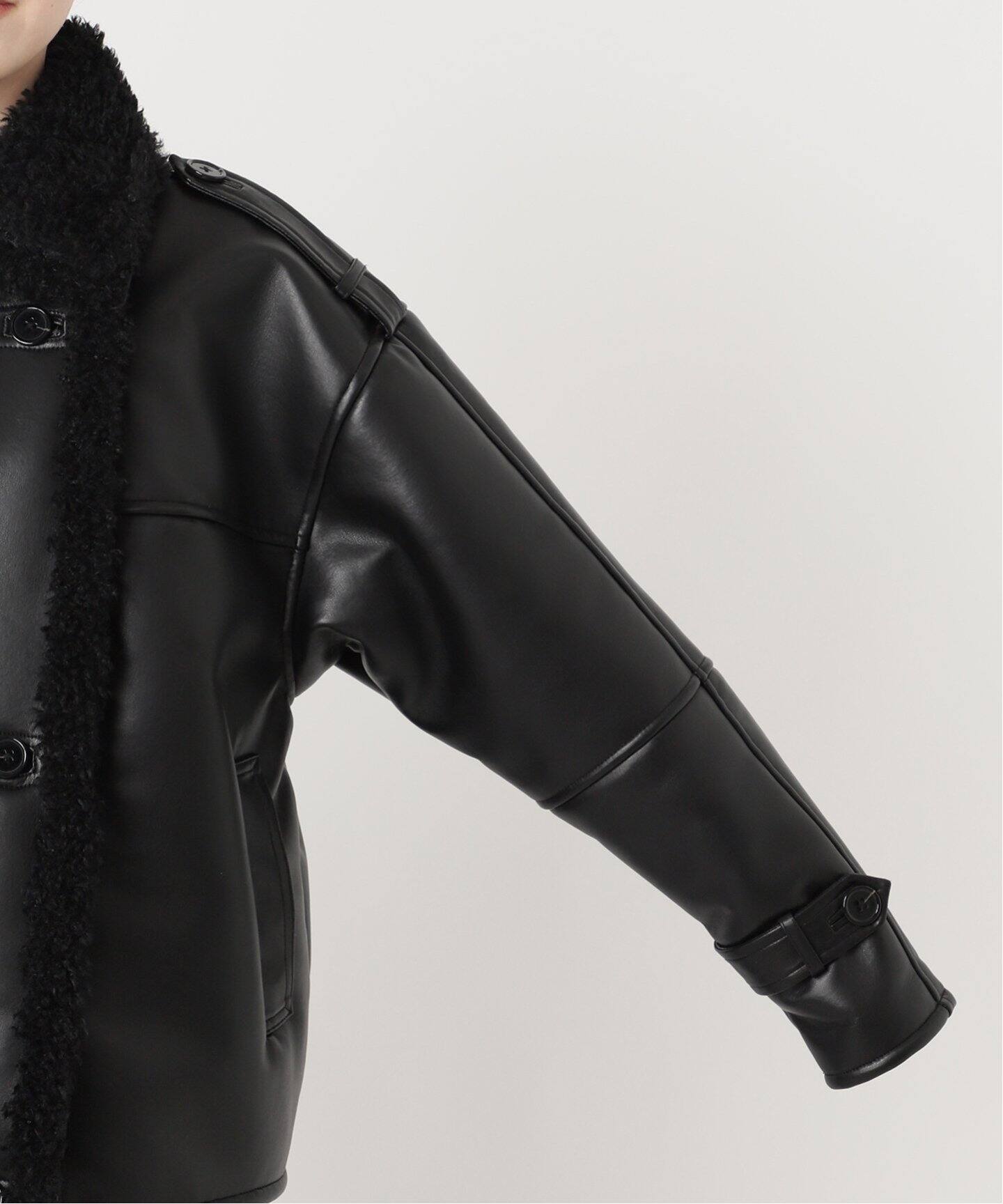 THE GARMENT/ザ ガーメント Brooklyn Aviator Jacket レザー