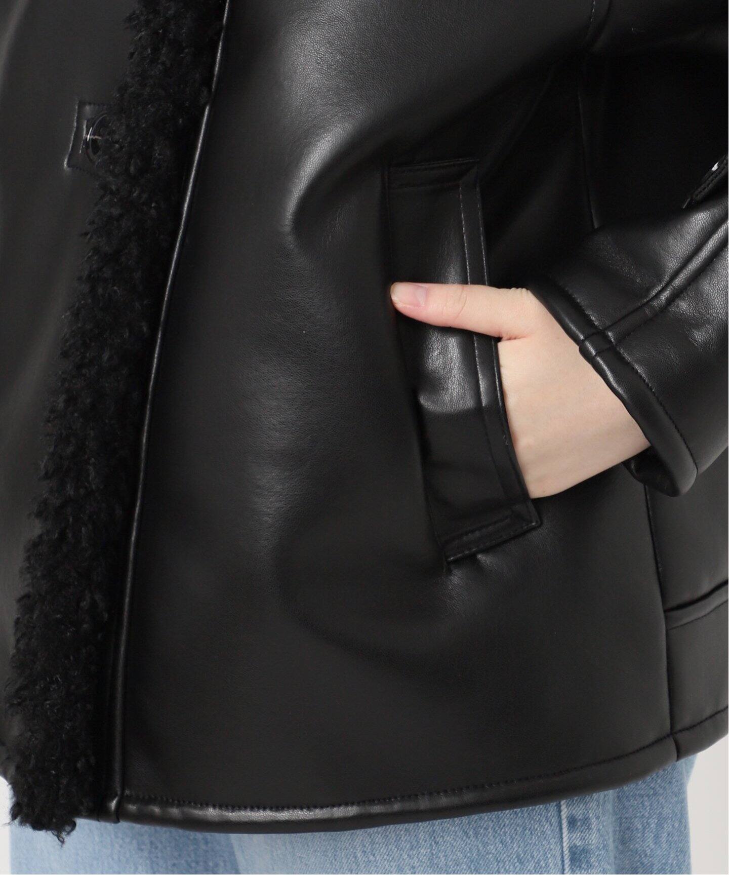 THE GARMENT/ザ ガーメント Brooklyn Aviator Jacket レザー