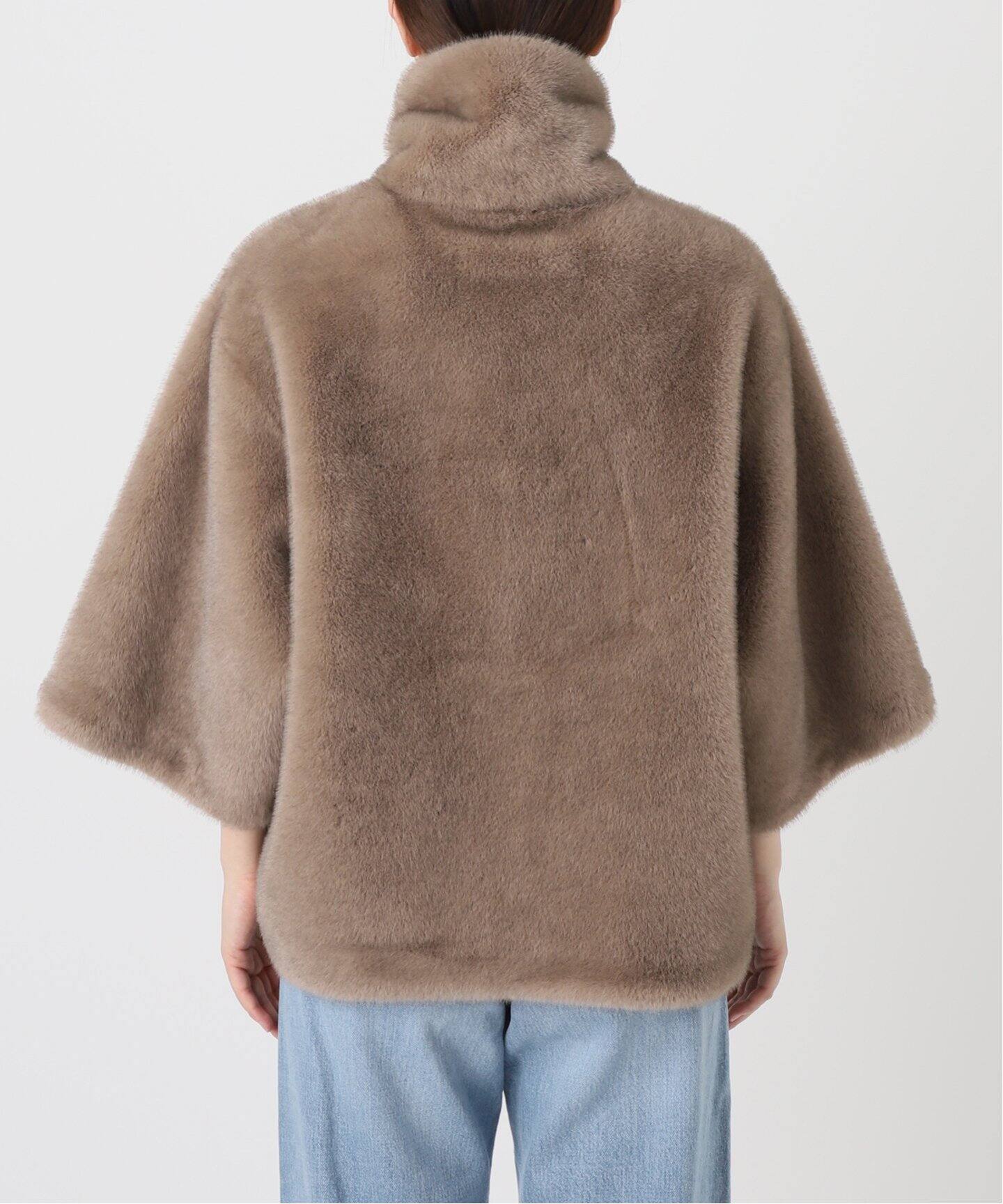 LOU ANDREA/ルーアンドレア ECO-FUR BZ エコファーブルゾン（その他 