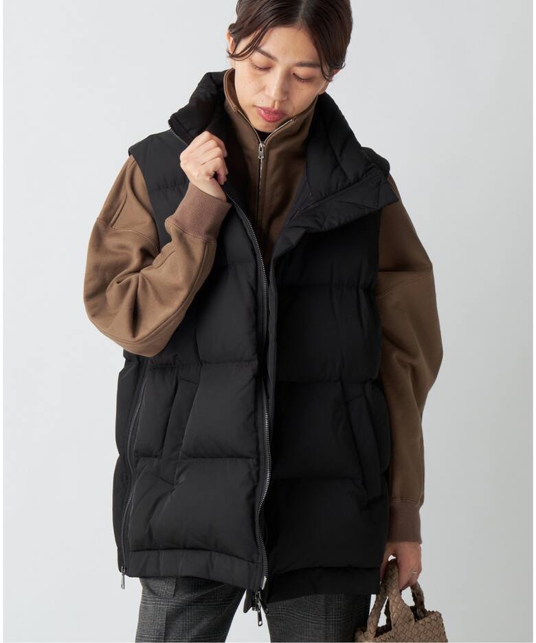 LOU ANDREA/ルーアンドレア 2WAY DOWN VEST ダウンベスト（ベスト 