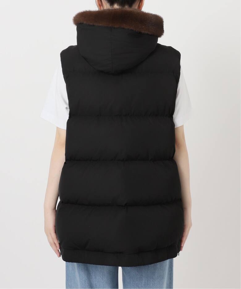 LOU ANDREA/ルーアンドレア 2WAY DOWN VEST ダウンベスト（ベスト 