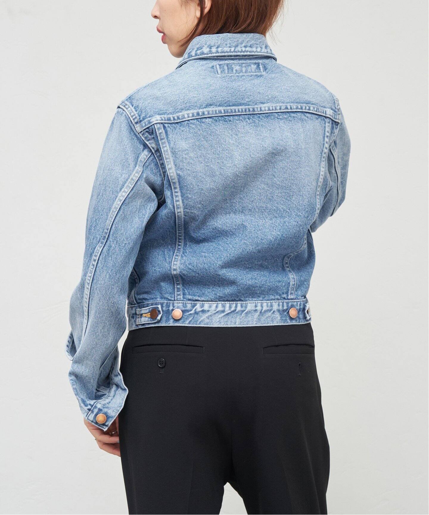 INSCRIRE/アンスクリア】Tight Fit Denim Jacket デニムジャケット ID 