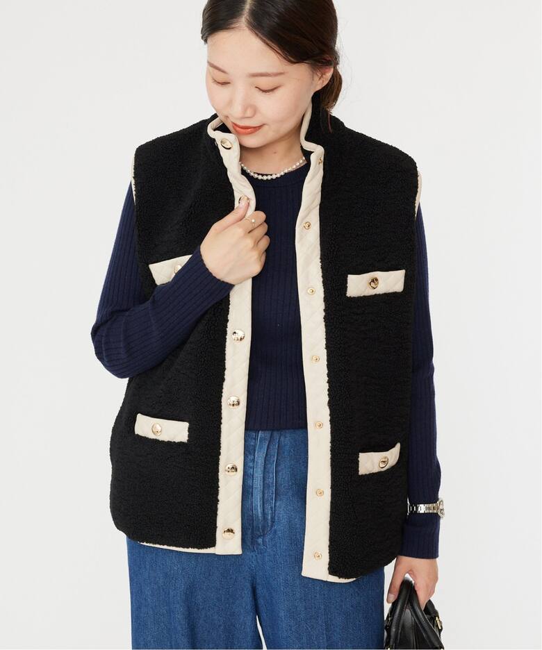 WEILL/ヴェイユ Veste ボアベスト（ベスト）｜IENA（イエナ）の通販 