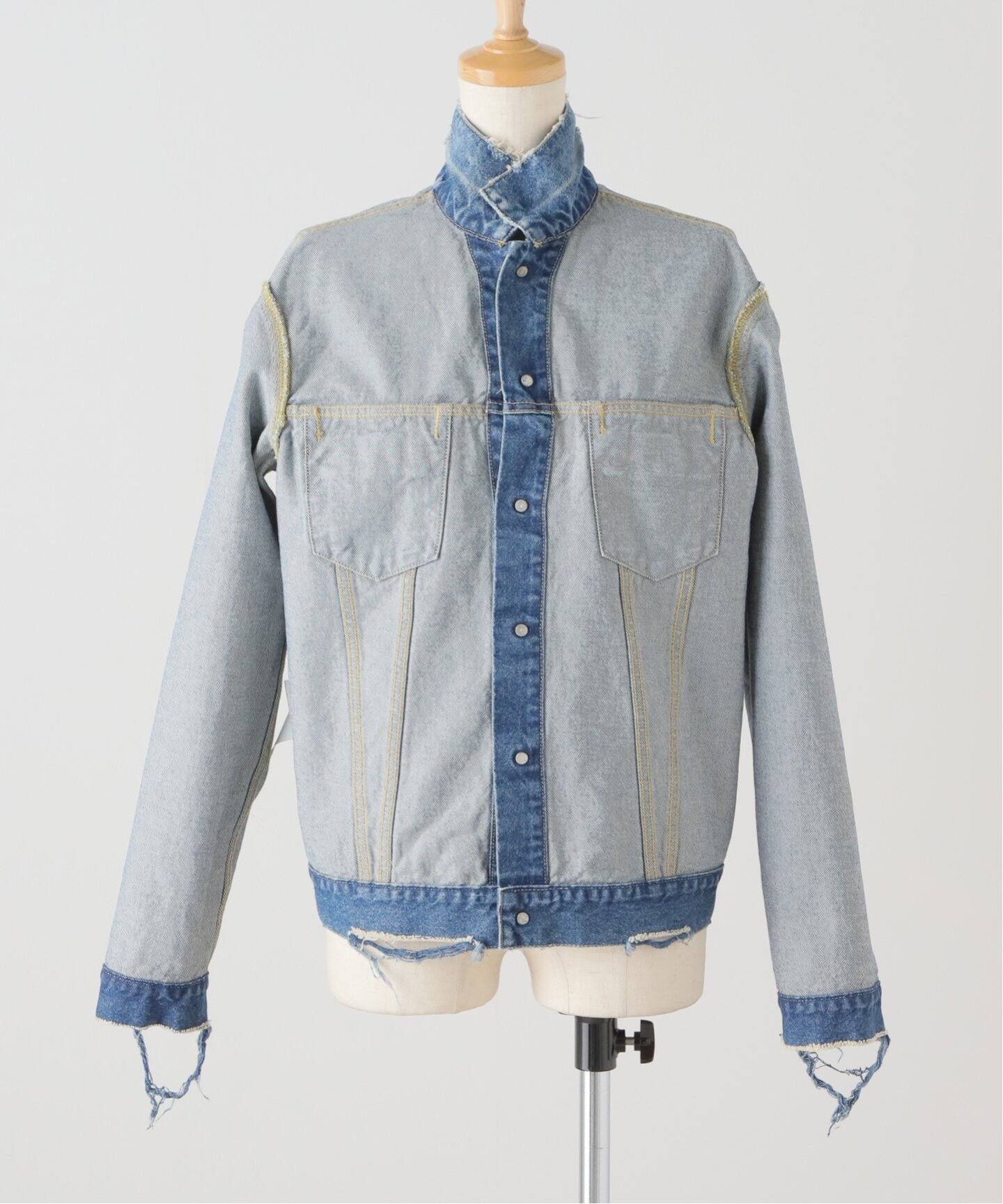 MADISONBLUE/マディソンブルー】CRASHED 3RD TYPE G JACKET デニム 