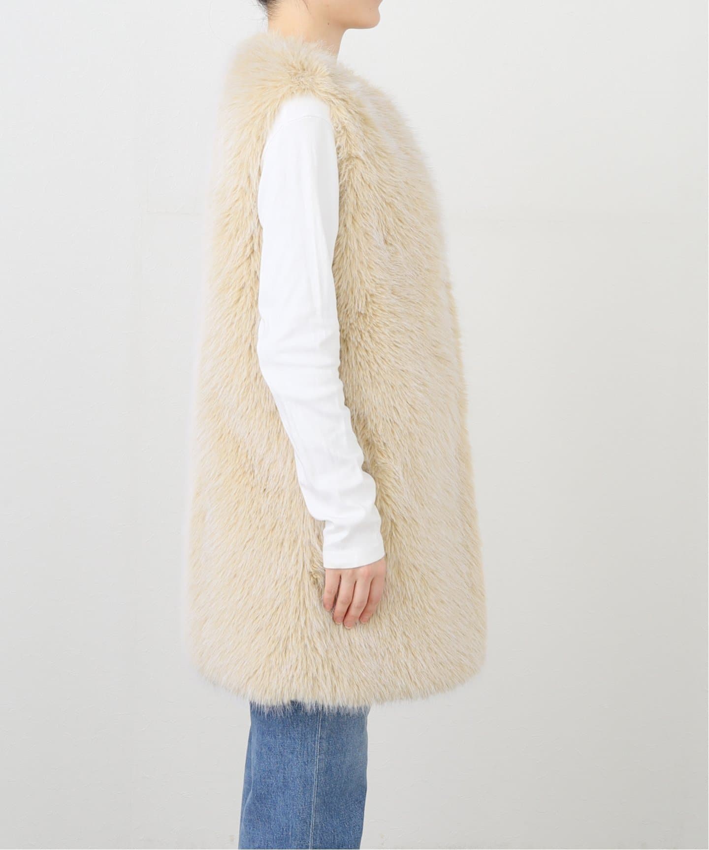 HERNO/ヘルノ ECO FUR VEST ベスト GC00065DR12627（ベスト）｜IENA