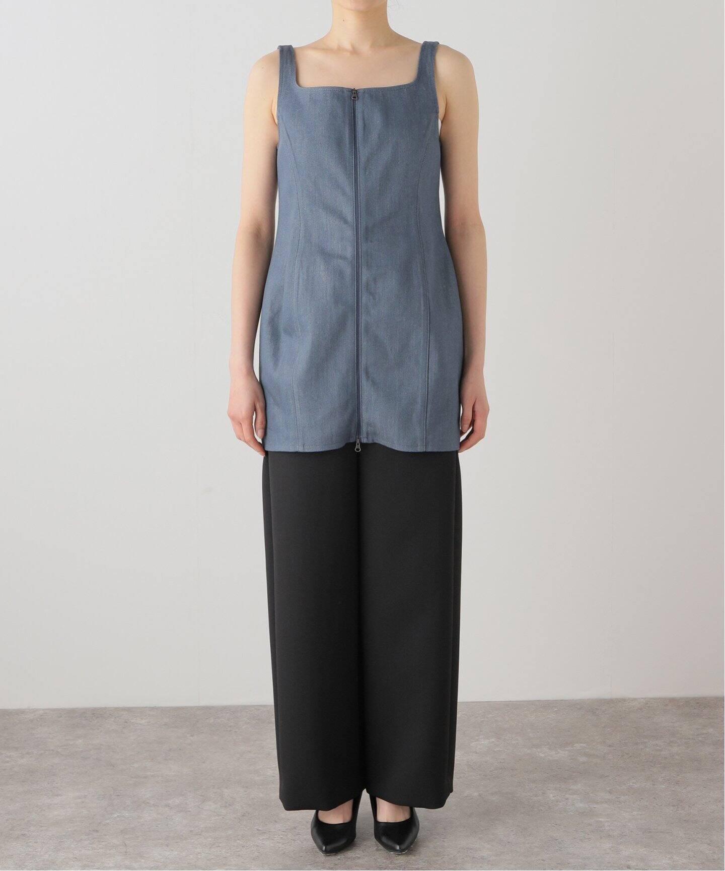 AMOMENTO/アモーメント DENIM VEST ベスト AM24SSW01VT（ベスト 
