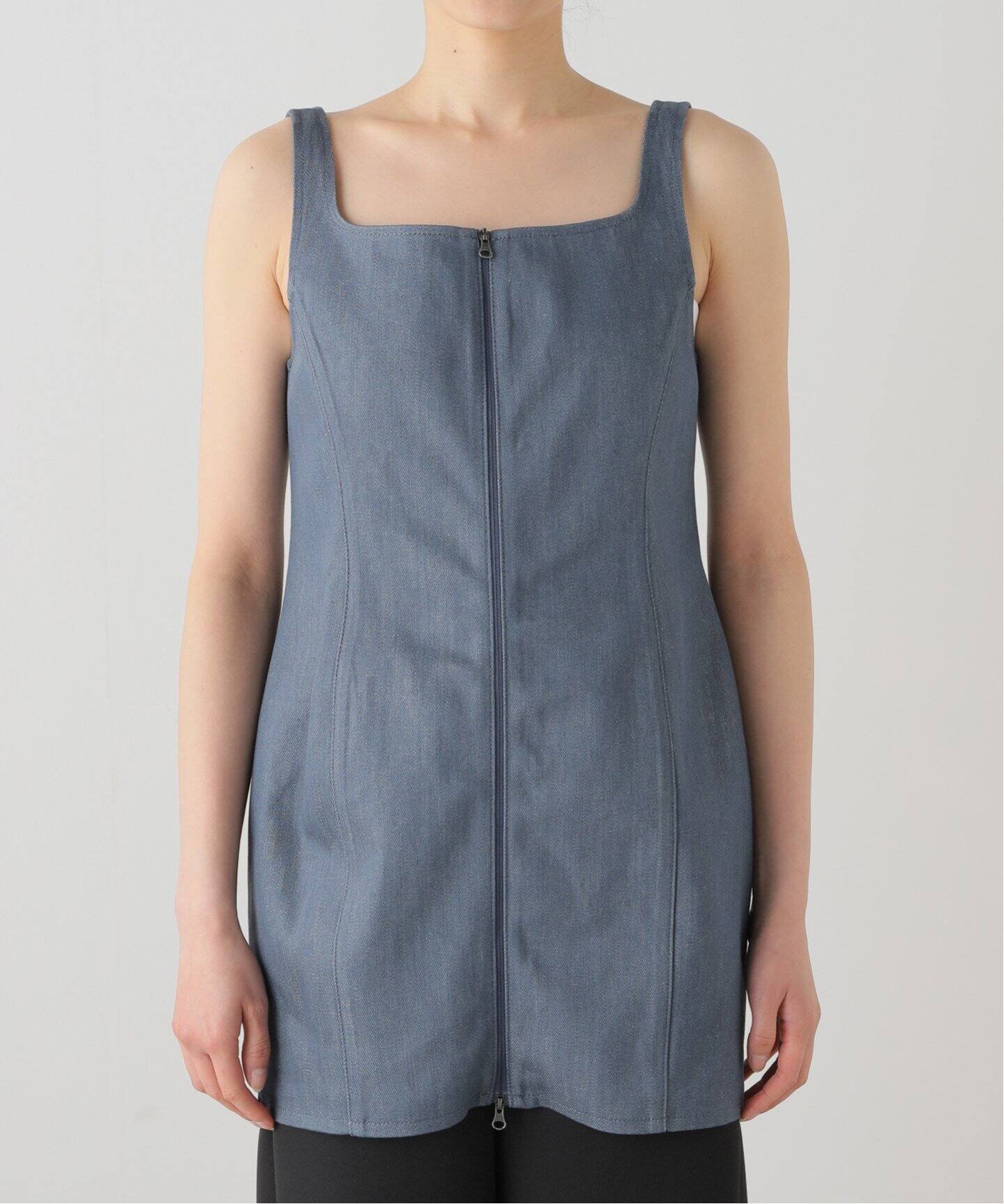 AMOMENTO/アモーメント DENIM VEST ベスト AM24SSW01VT（ベスト 