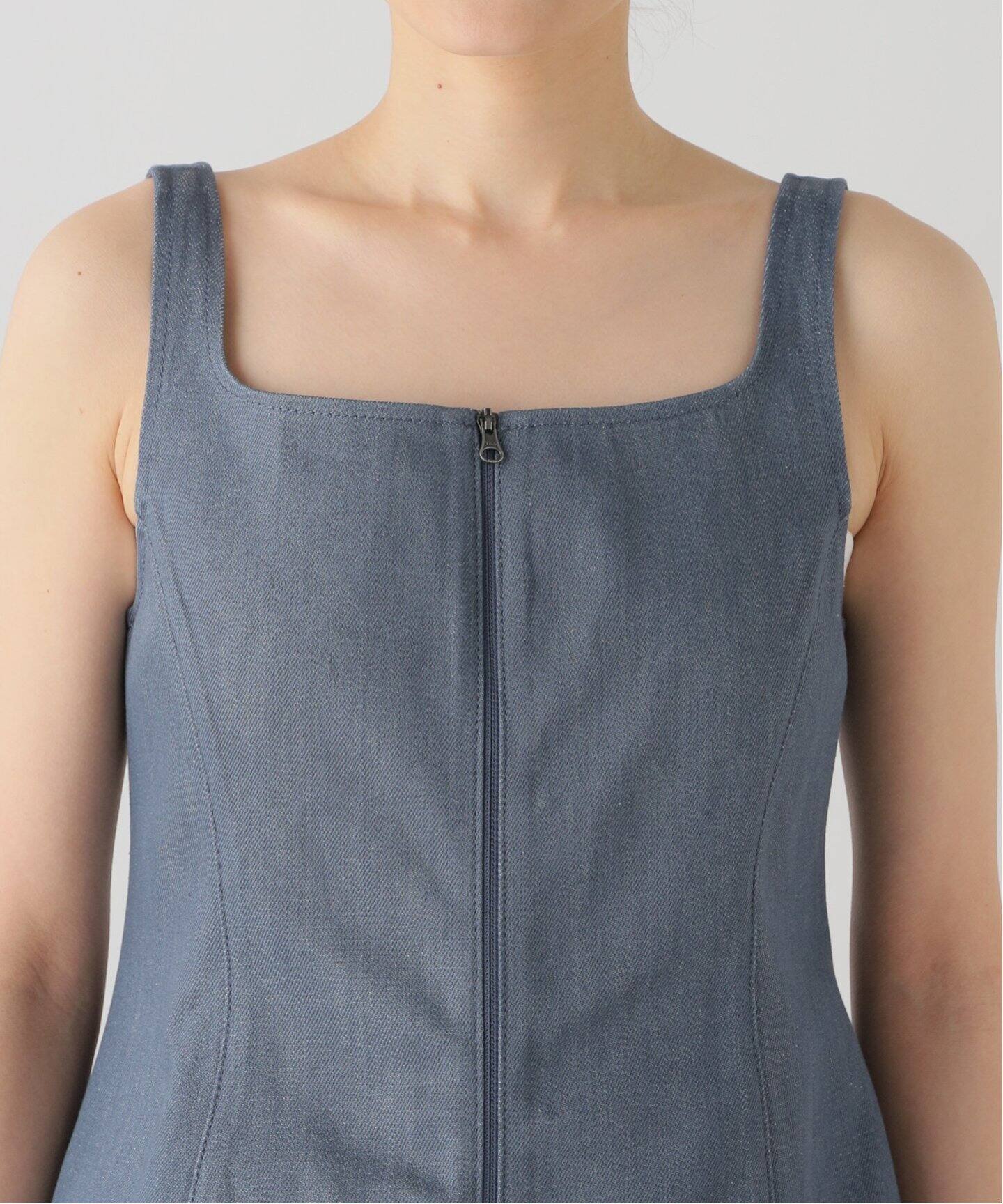 AMOMENTO/アモーメント DENIM VEST ベスト AM24SSW01VT（ベスト 