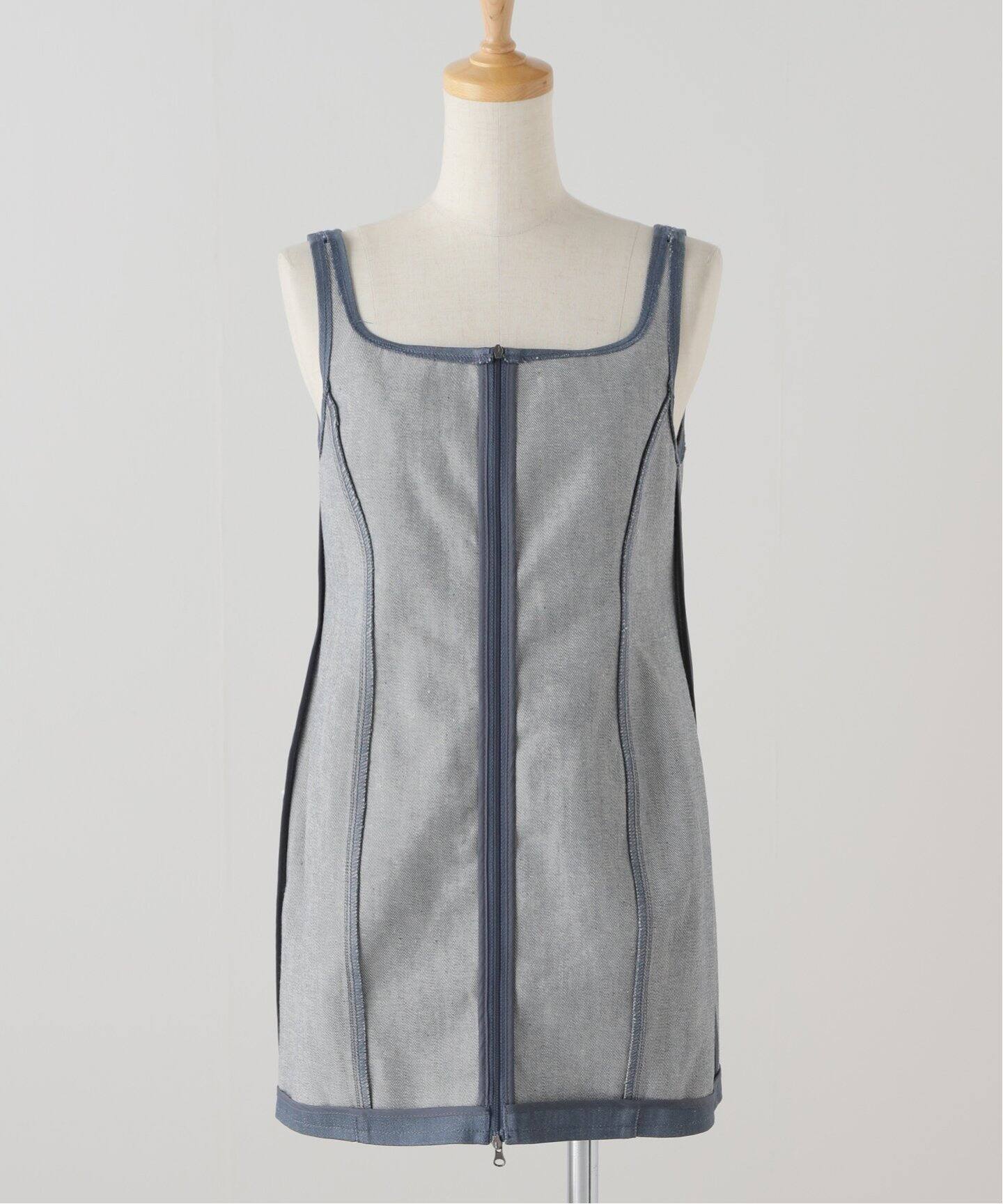 AMOMENTO/アモーメント DENIM VEST ベスト AM24SSW01VT（ベスト 