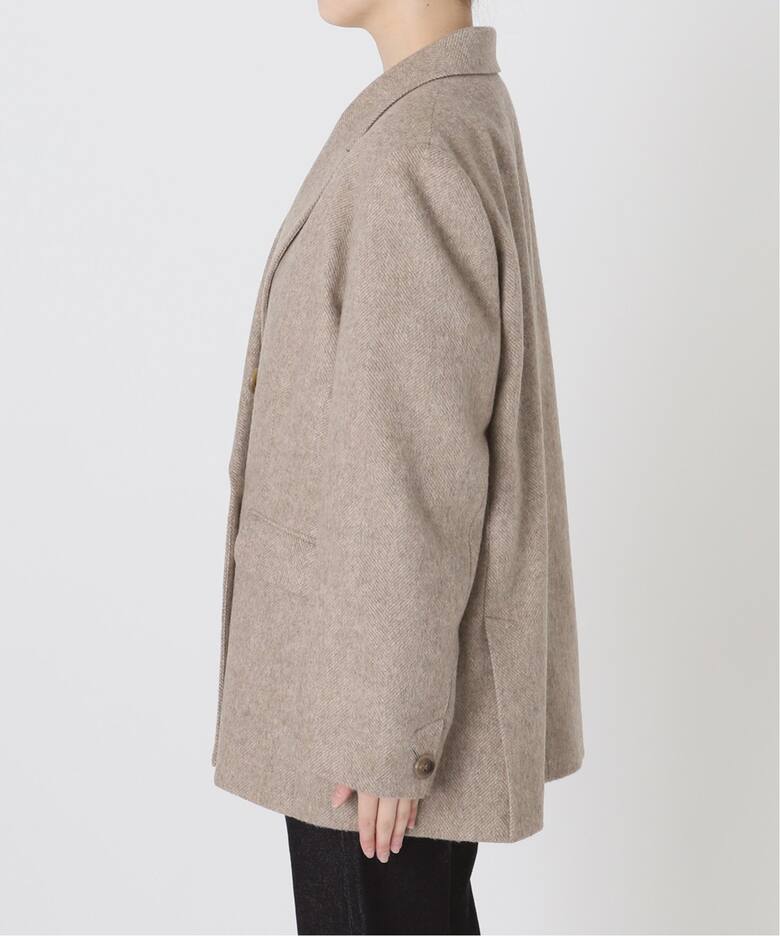 ライトシャギーヘリンボーンジャケット（テーラードジャケット  