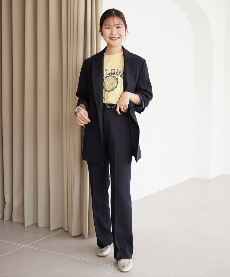 ウォッシャブルツイルダブルジャケット（テーラードジャケット  