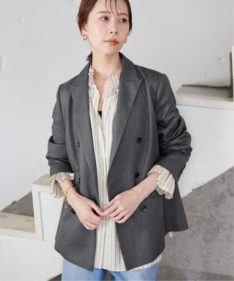 TRダブルブレストジャケット（テーラードジャケット）｜SLOBE IENA  