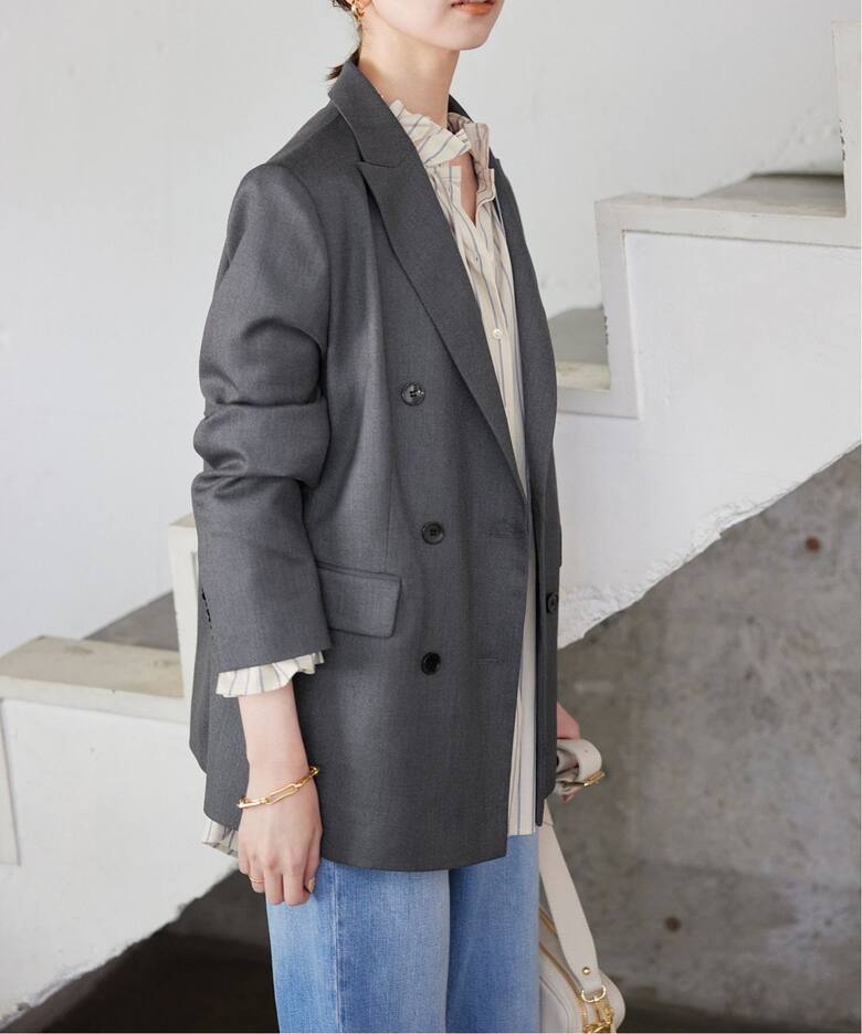 TRダブルブレストジャケット（テーラードジャケット）｜SLOBE IENA  