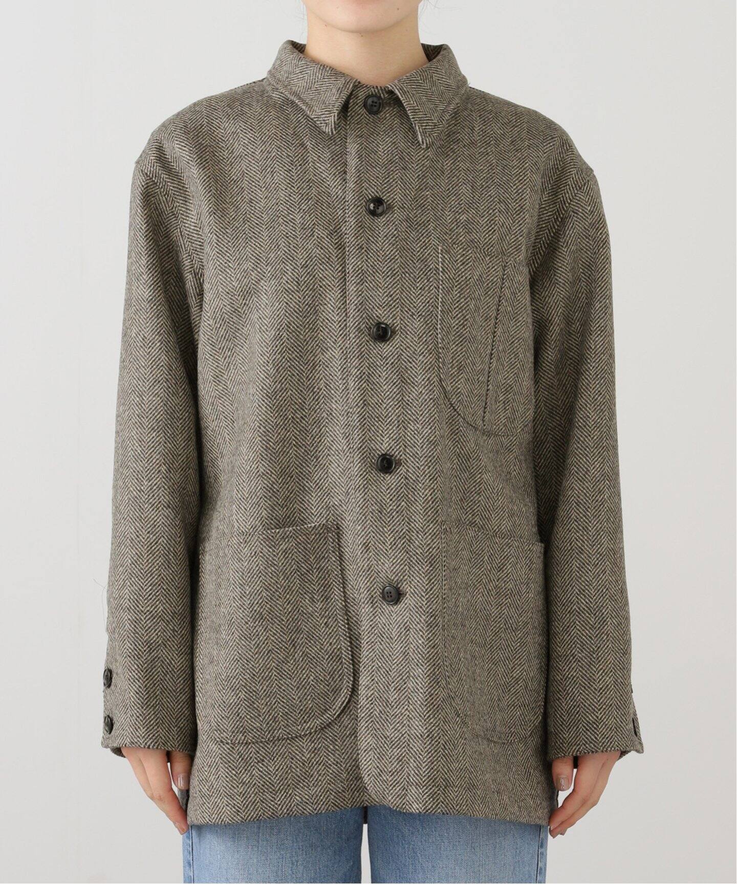 IENA LA BOUCLE MOON ツイードカバーオール（その他ジャケット・スーツ 