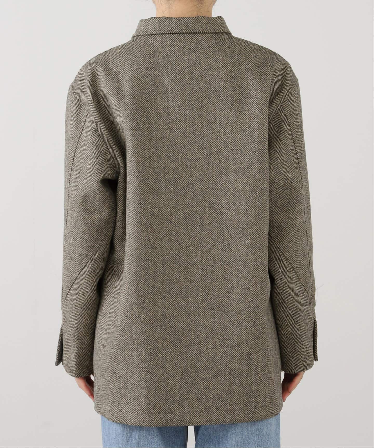 IENA LA BOUCLE MOON ツイードカバーオール（その他ジャケット