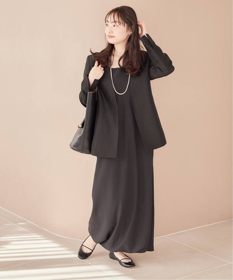 plage Shantung V Neck ジャケット 