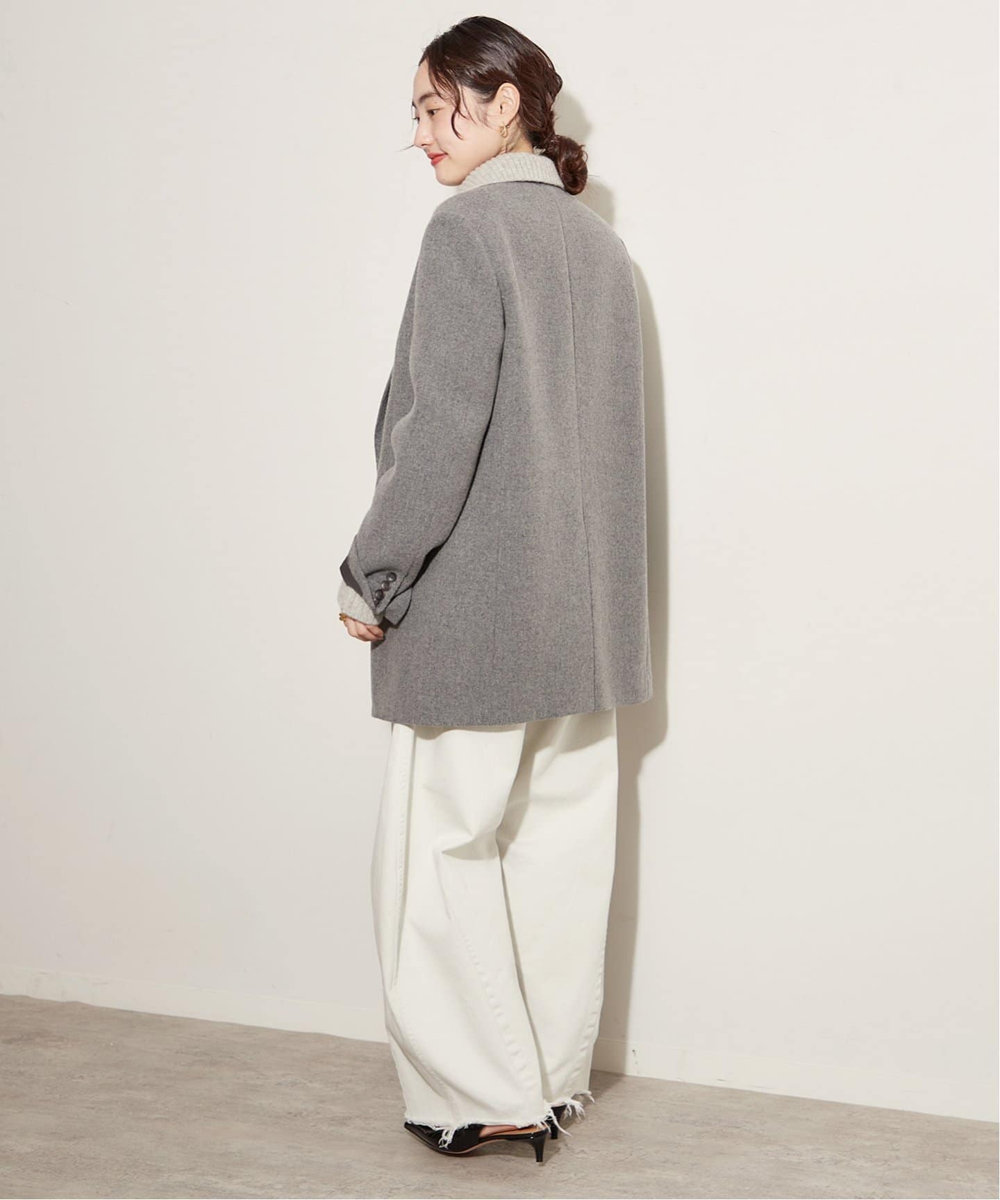 Plage Big Tailored ジャケット グレー 38