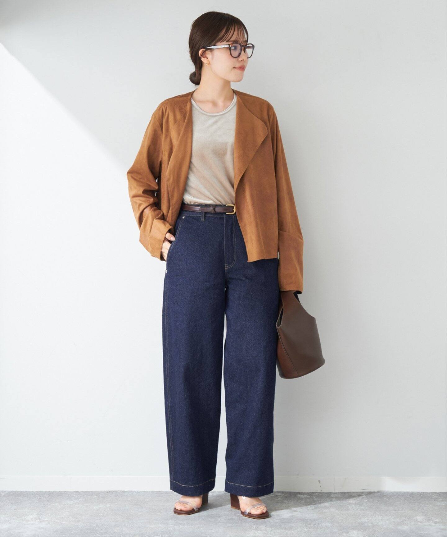 Fake Suede Cropped ジャケット（その他ジャケット・スーツ）｜Plage 