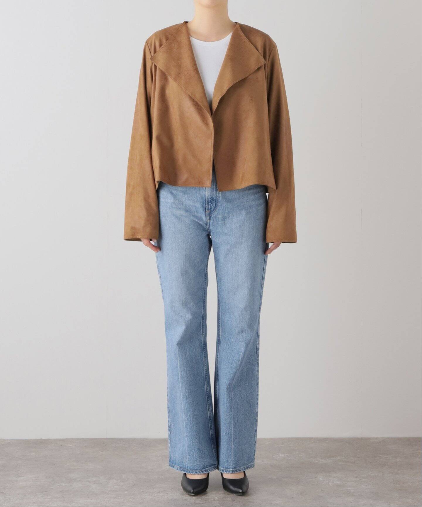 Fake Suede Cropped ジャケット（その他ジャケット・スーツ）｜Plage 