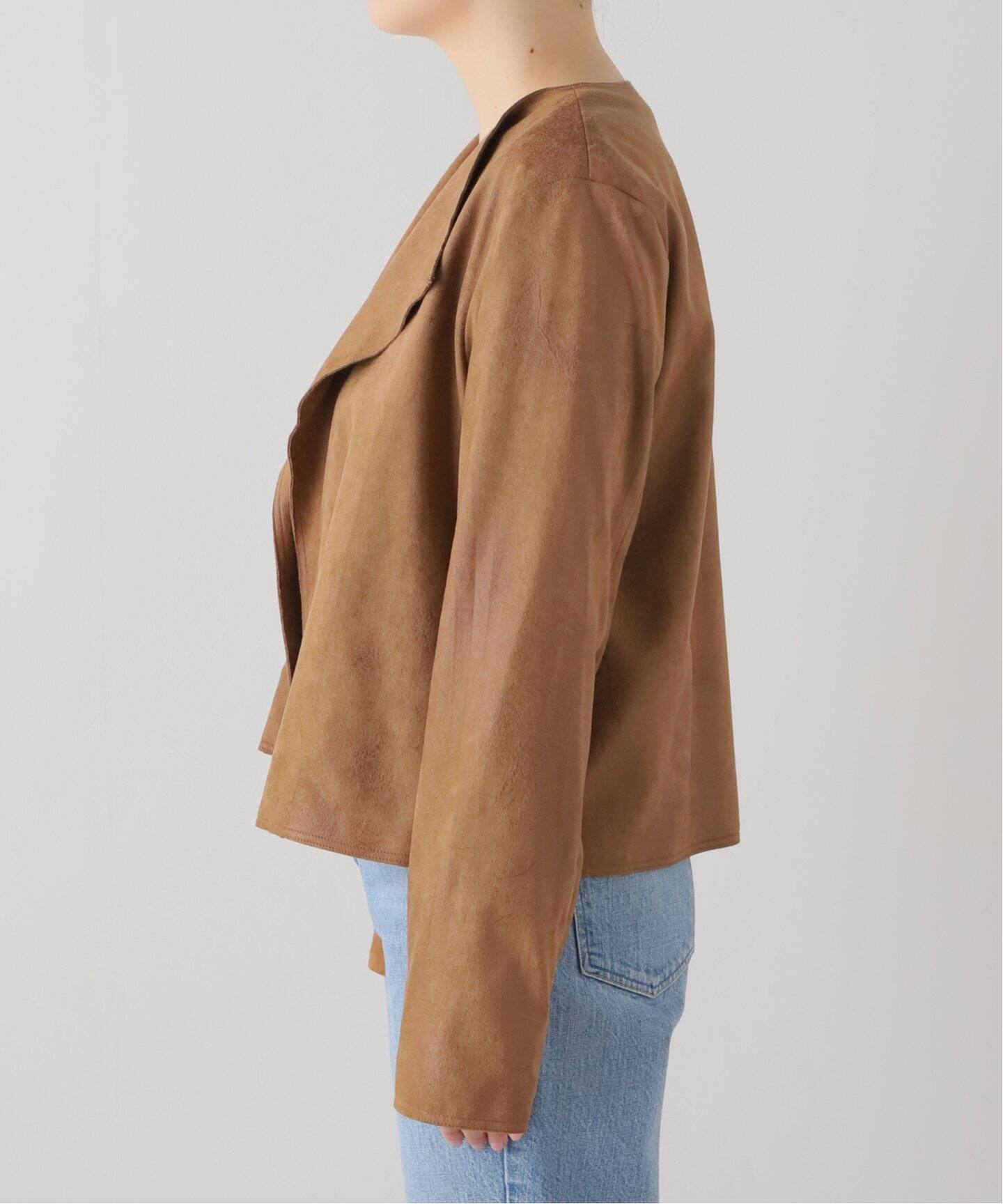 Fake Suede Cropped ジャケット（その他ジャケット・スーツ）｜Plage 