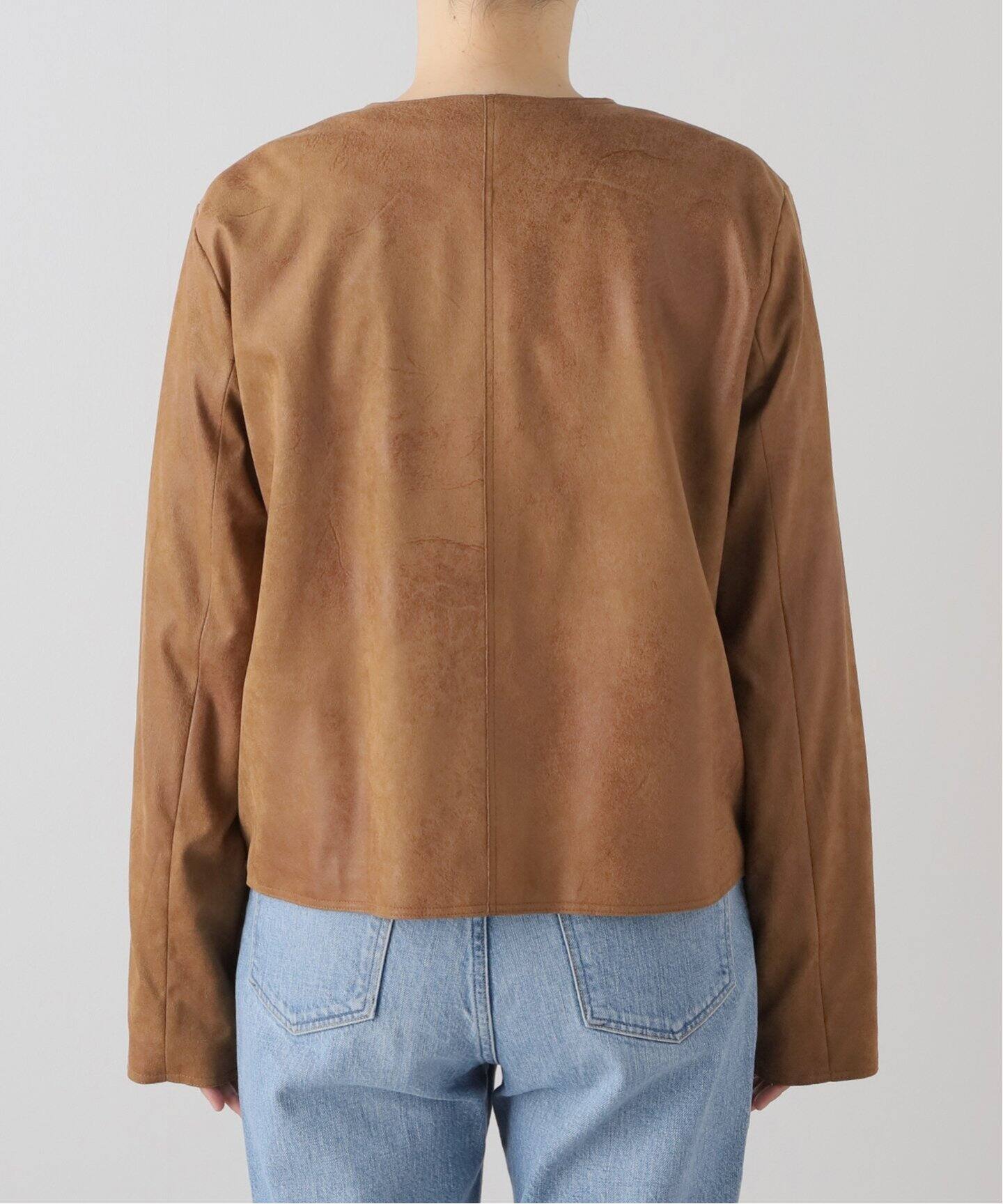Fake Suede Cropped ジャケット（その他ジャケット・スーツ）｜Plage 