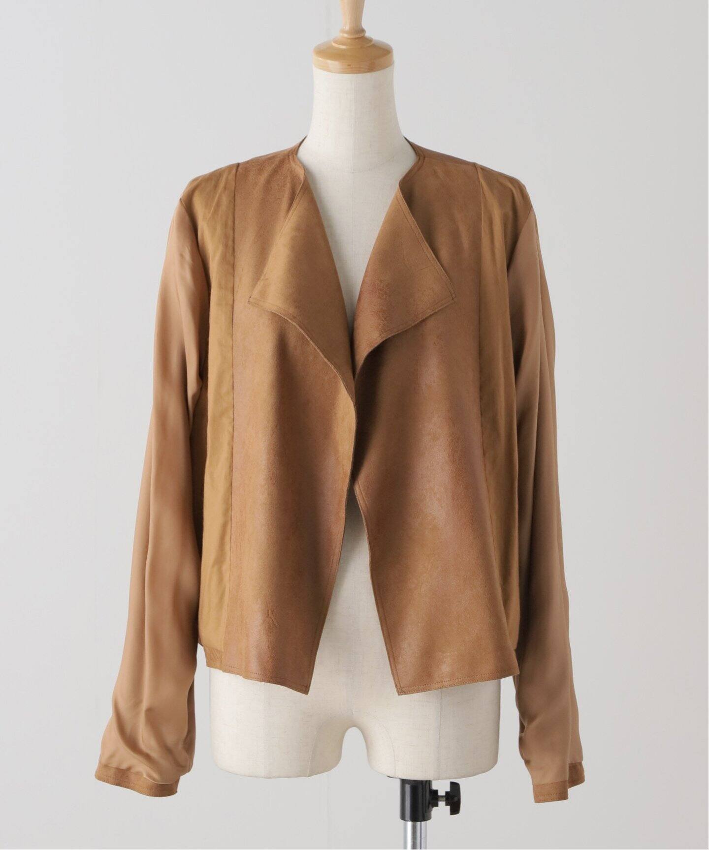 Fake Suede Cropped ジャケット（その他ジャケット・スーツ）｜Plage 