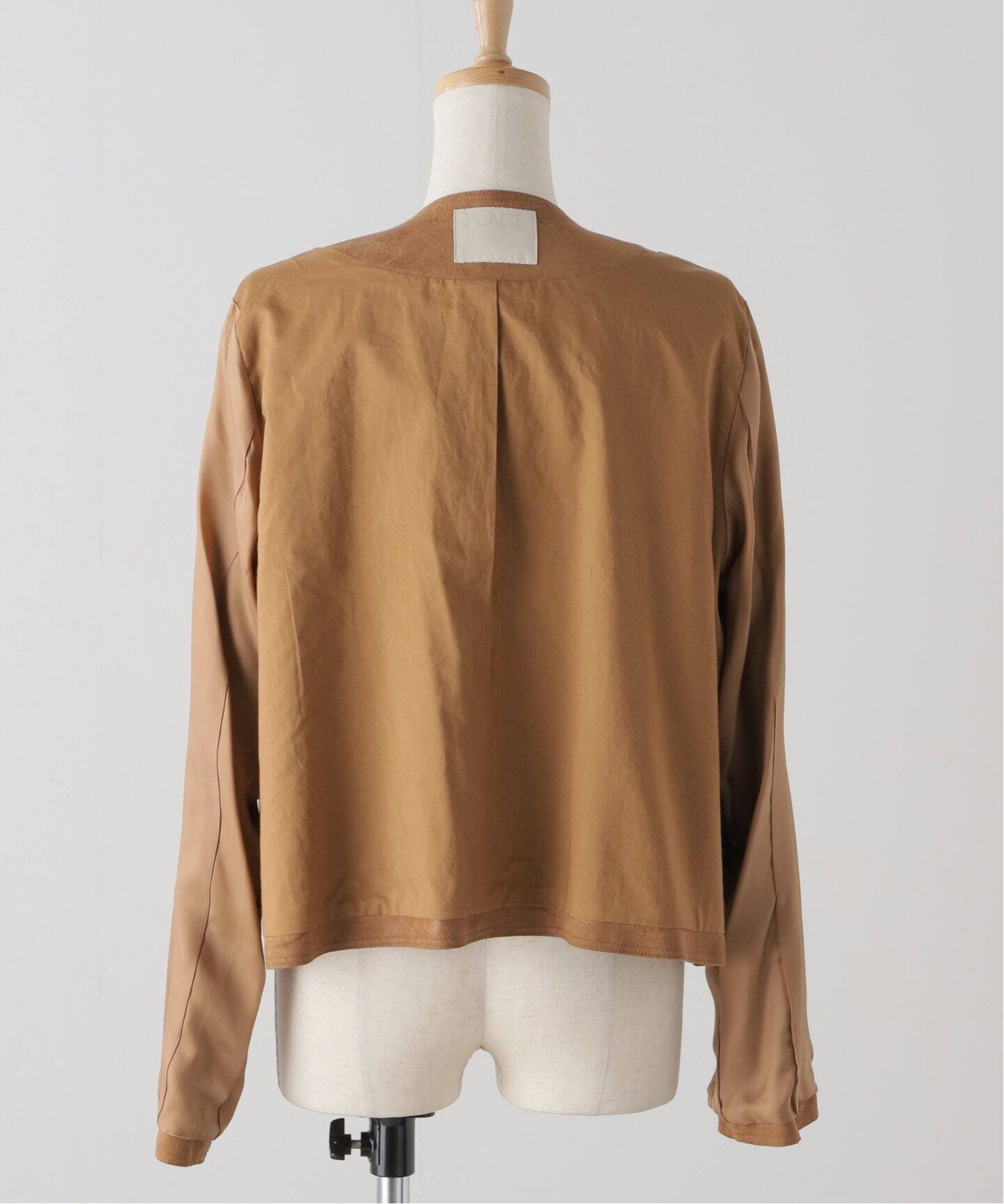 Fake Suede Cropped ジャケット（その他ジャケット・スーツ）｜Plage 