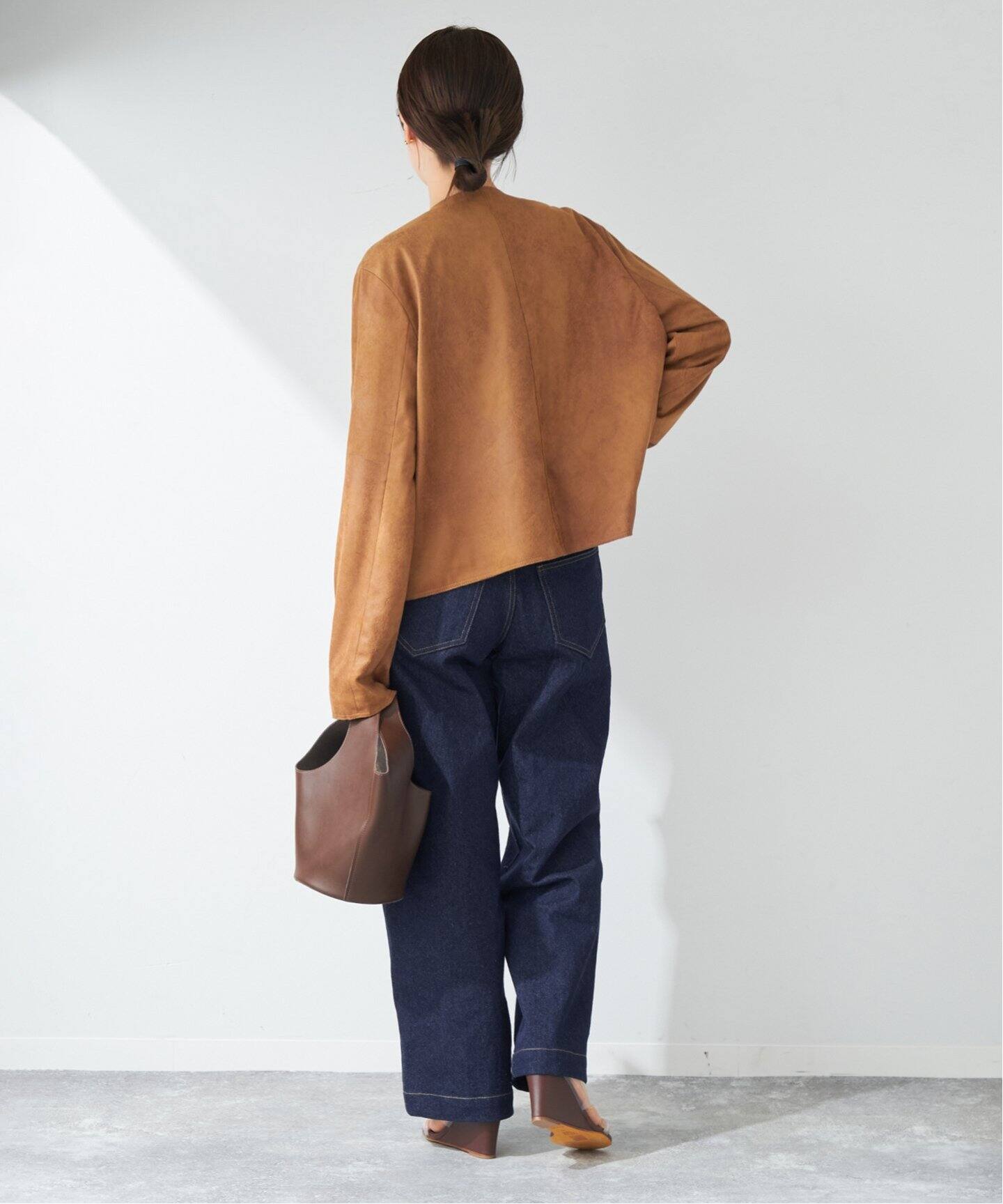 Fake Suede Cropped ジャケット（その他ジャケット・スーツ）｜Plage 