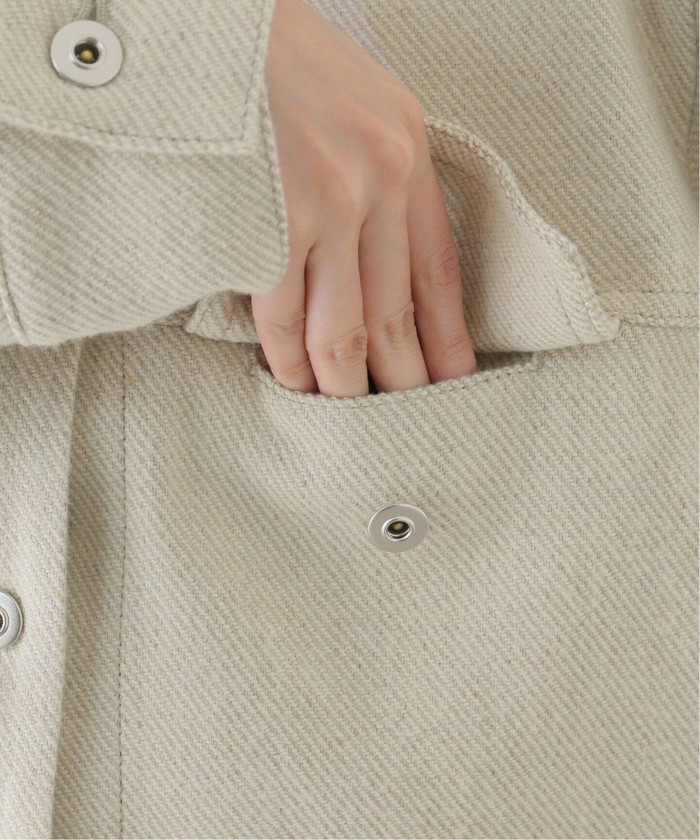 ウール麻ツィード Gジャンジャケット（その他ジャケット・スーツ  