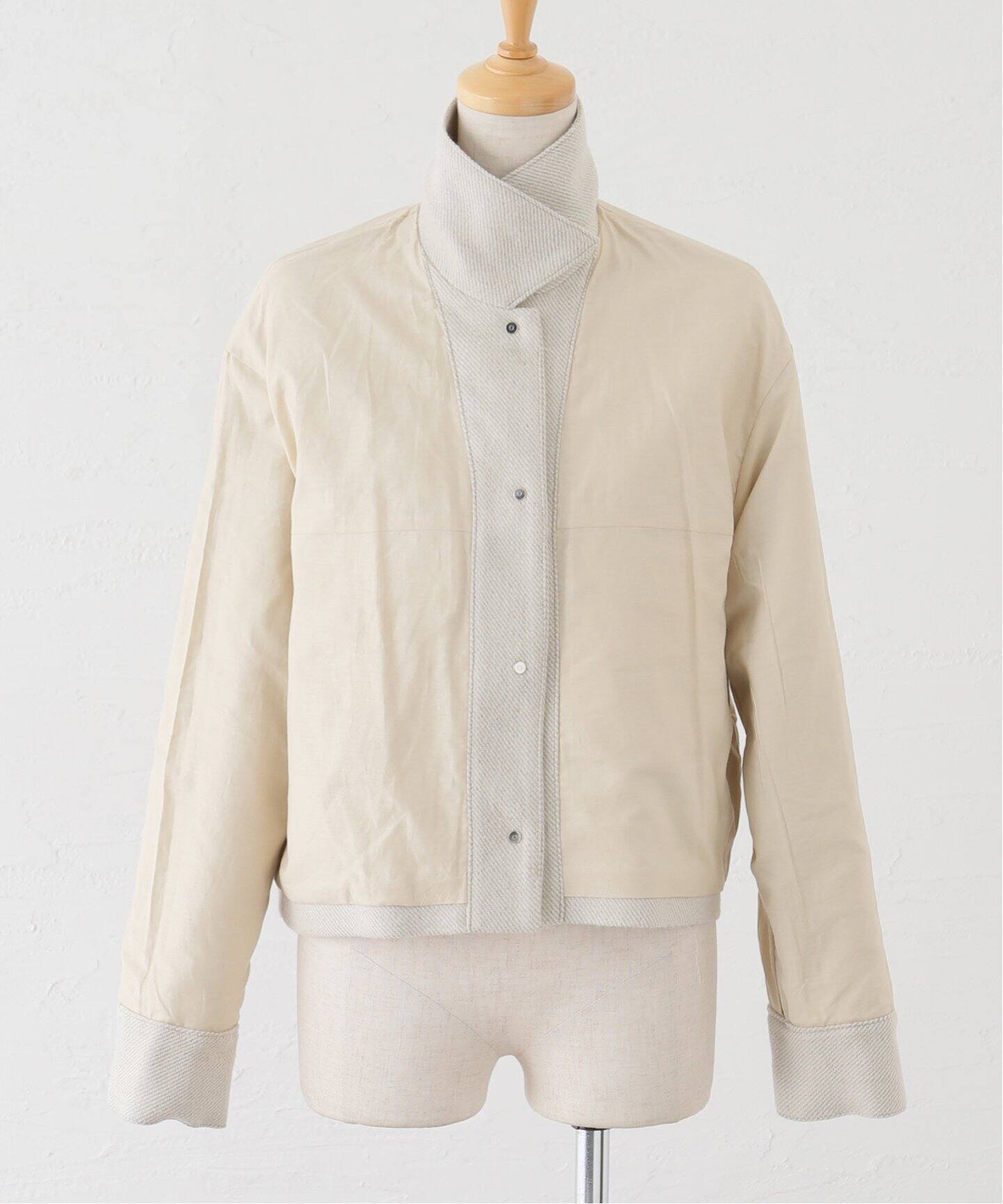 ウール麻ツィード Gジャンジャケット（その他ジャケット・スーツ  