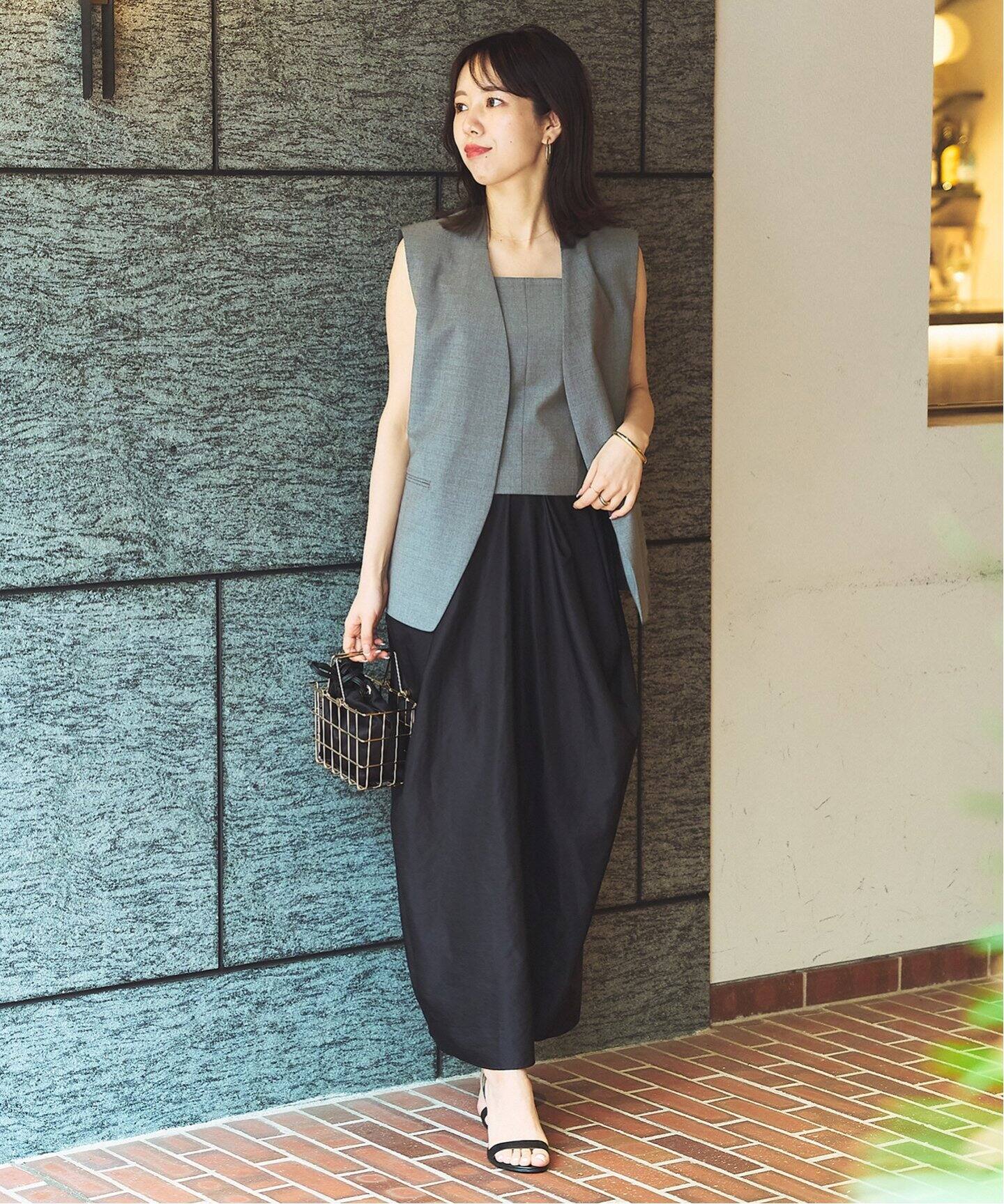 calla lily ジレ (gray)（ジレ）｜Plage（プラージュ）の通販 