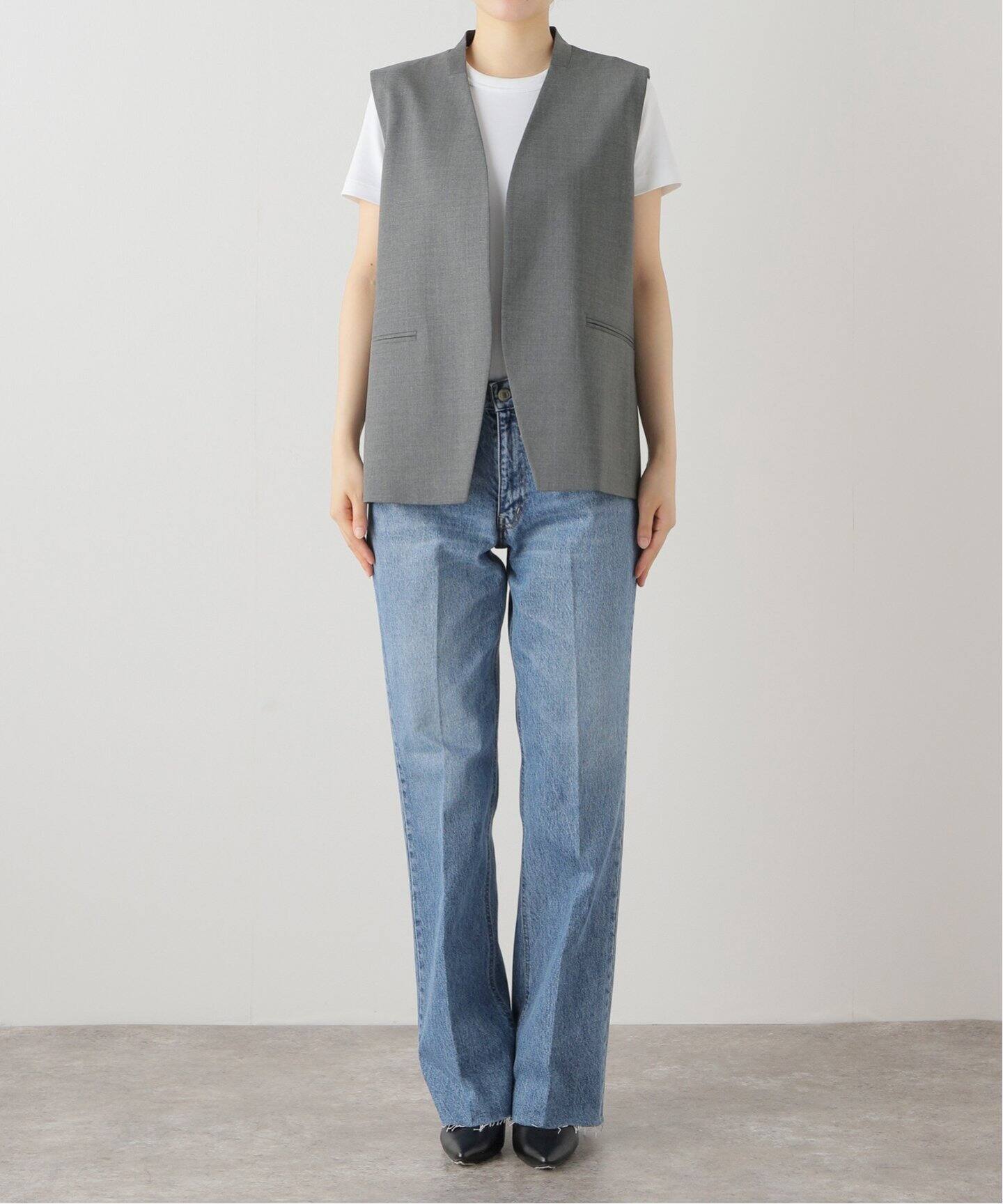 calla lily ジレ (gray)（ジレ）｜Plage（プラージュ）の通販 