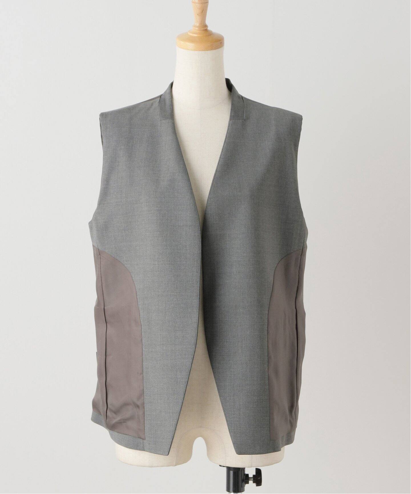 calla lily ジレ (gray)（ジレ）｜Plage（プラージュ）の通販 