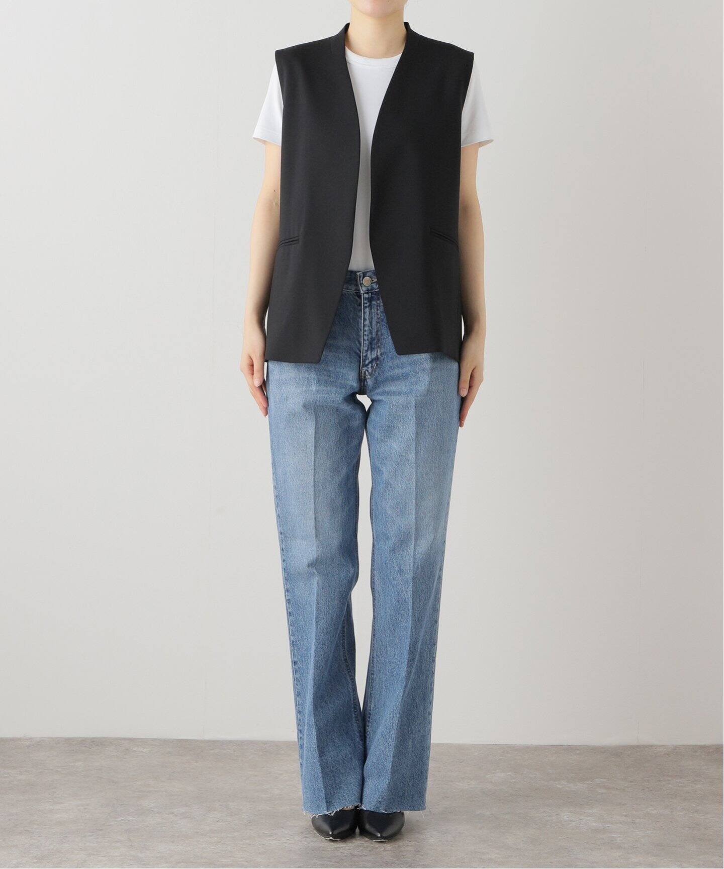 calla lily ジレ (black)（ジレ）｜Plage（プラージュ）の通販 