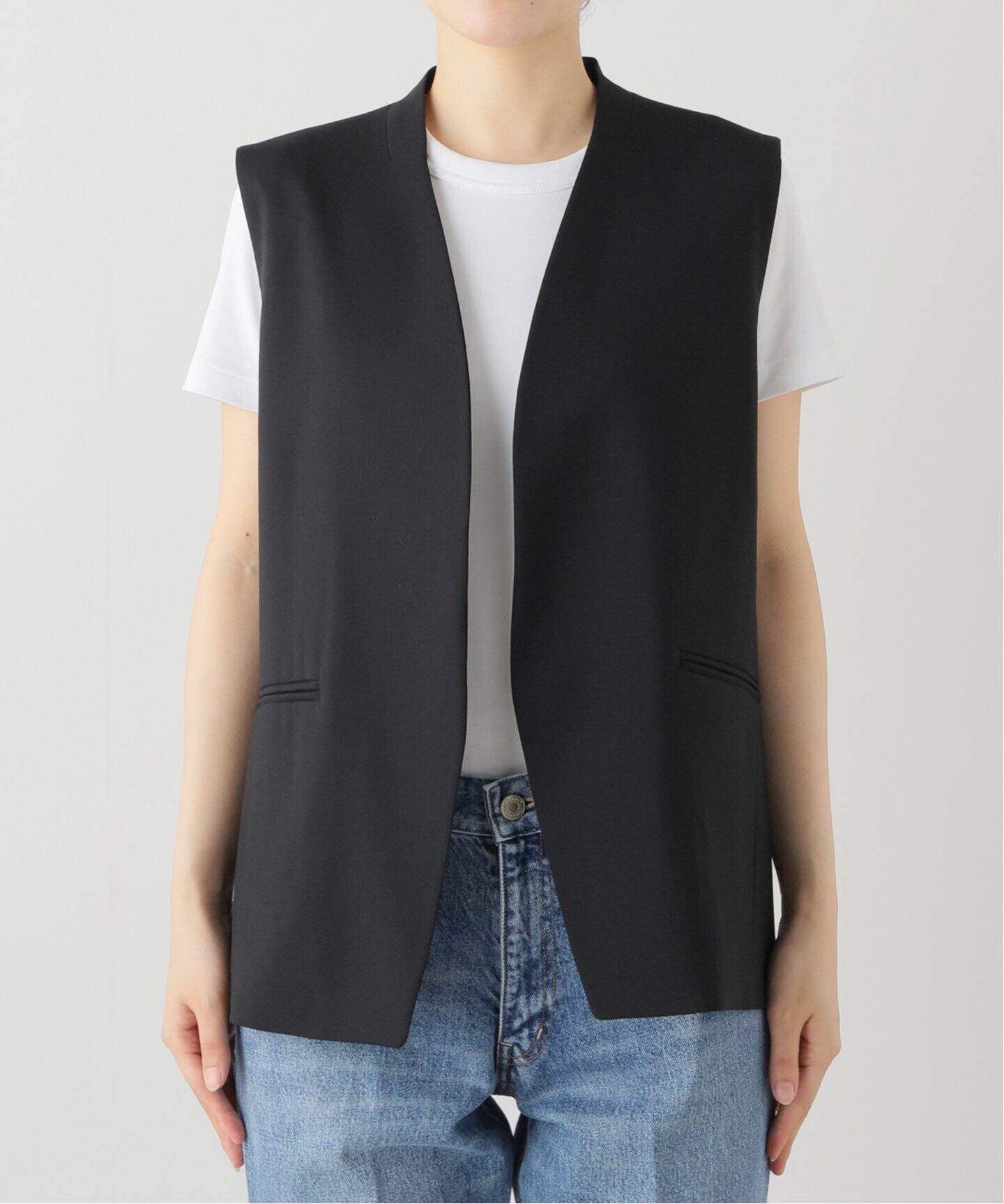 calla lily ジレ (black)（ジレ）｜Plage（プラージュ）の通販 