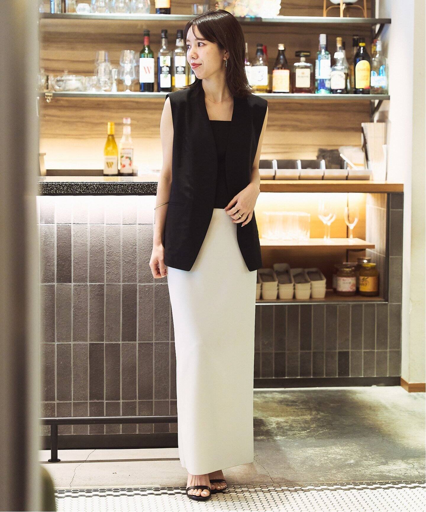 calla lily ジレ (black)（ジレ）｜Plage（プラージュ）の通販  