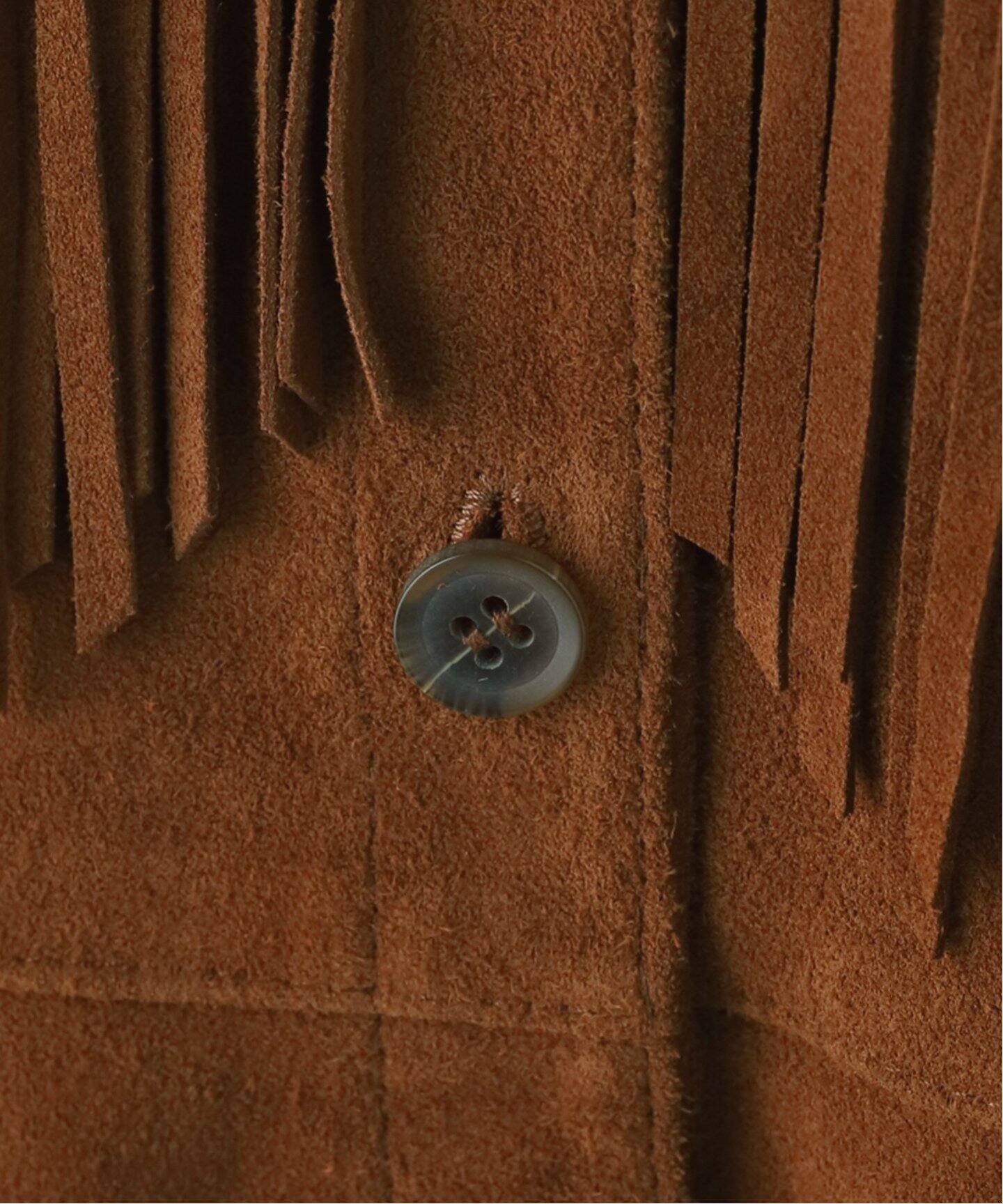 THE GREAT./ザ グレイト THE SUEDE FRINGE SHIRTS ジャケット