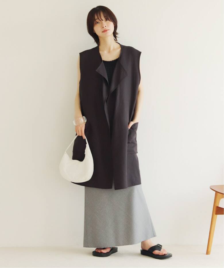 SEEALL/シーオール PIPING ロングジレ（ジレ）｜Plage（プラージュ）の 