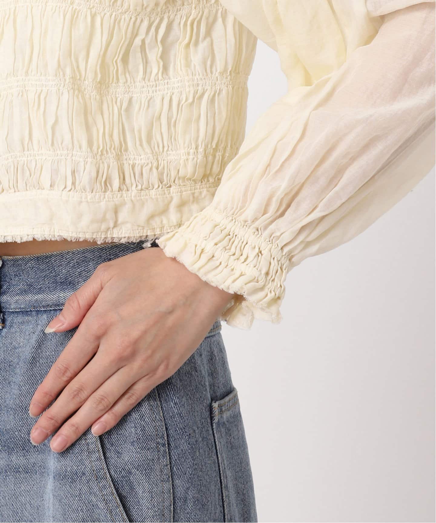 Plage CURRENTAGE GATHER FRILL ジャケット