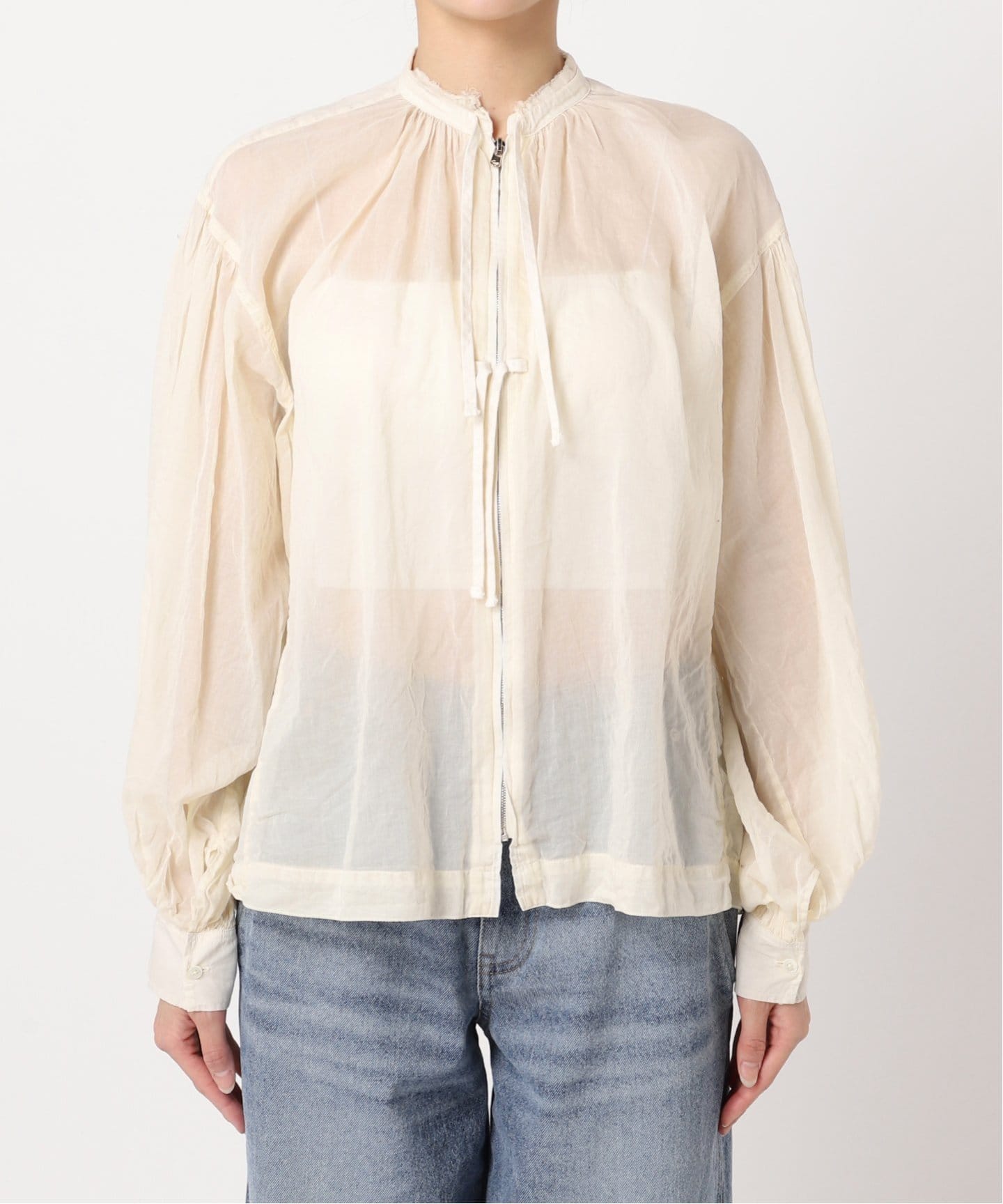 【新品未開封・送料無料】 CURRENTAGE/カレンテージ】 SEETHROUGH ブルゾン（その他 トップス