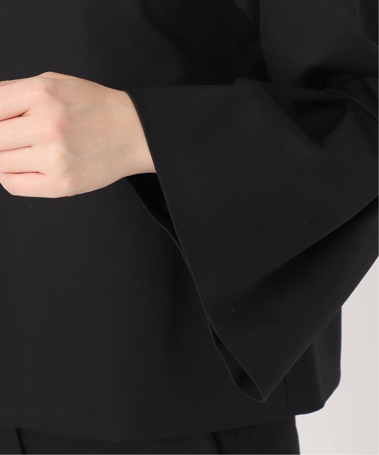 VERMEIL par iena ダブルクロスストレッチフレアスリーブジャケット  